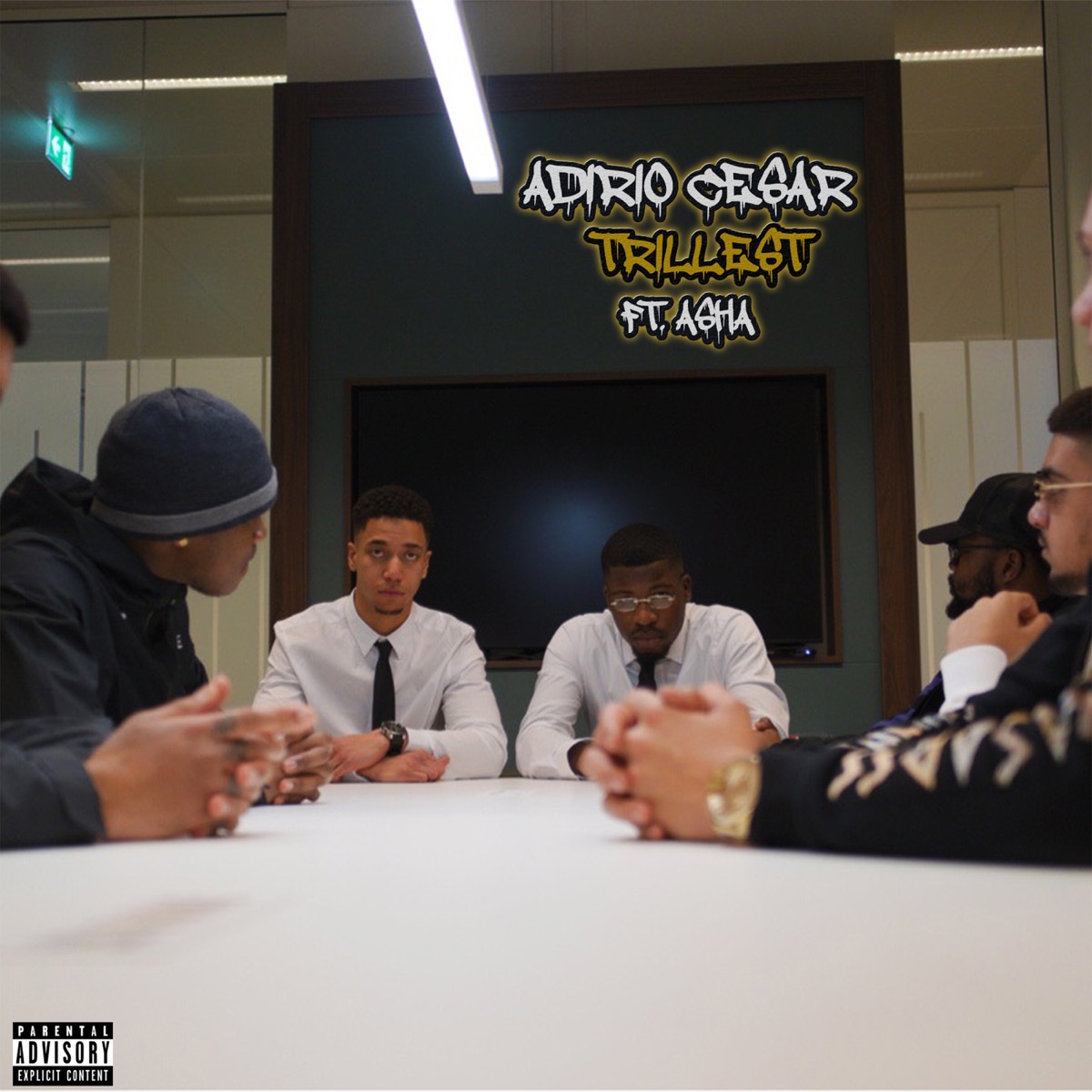 Trillest (feat. ASHA) - Single by Adirio Cesar album cover