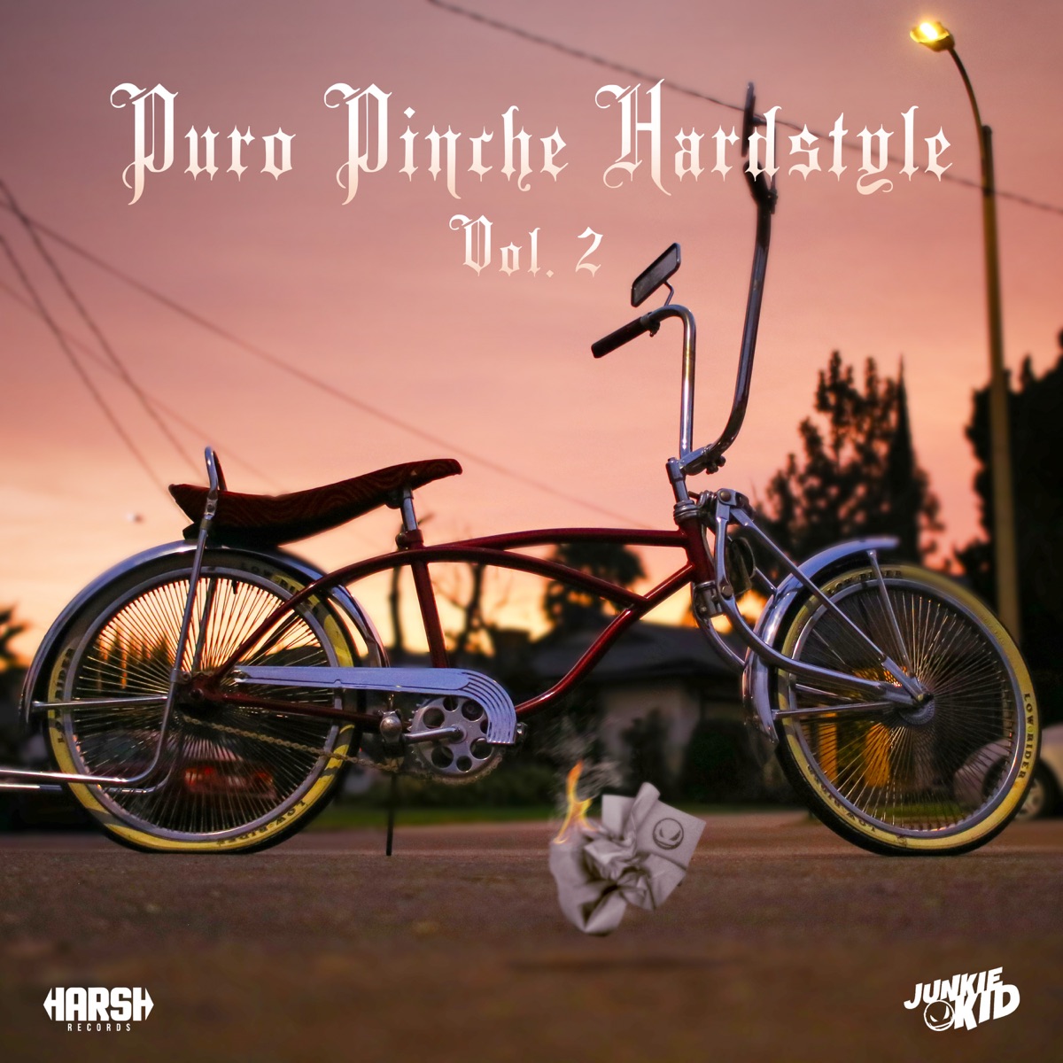 Puro Pinche Hardstyle Vol. 2 by Junkie Kid album cover