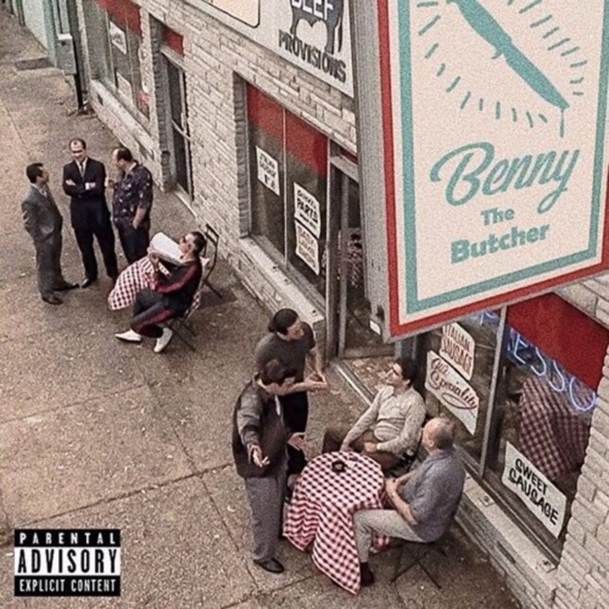 Butcher on Steroids by Benny the Butcher & DJ Green Lantern album cover