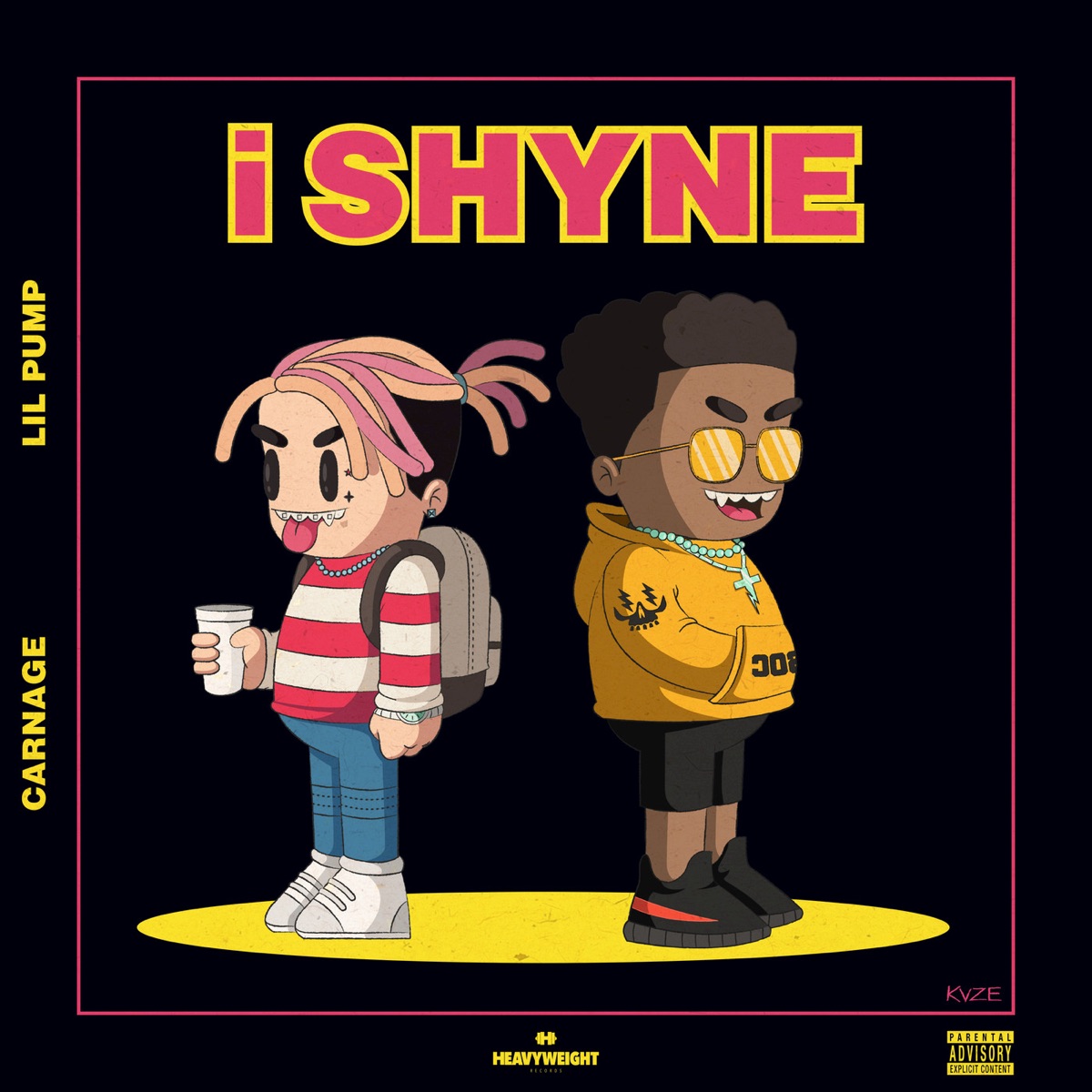 i SHYNE - Single by Carnage & Lil Pump album cover
