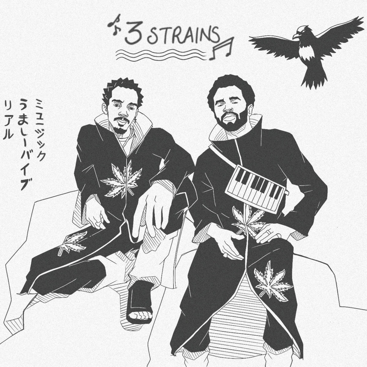 3 Strains - Single by Fasina & Tim Lyre album cover