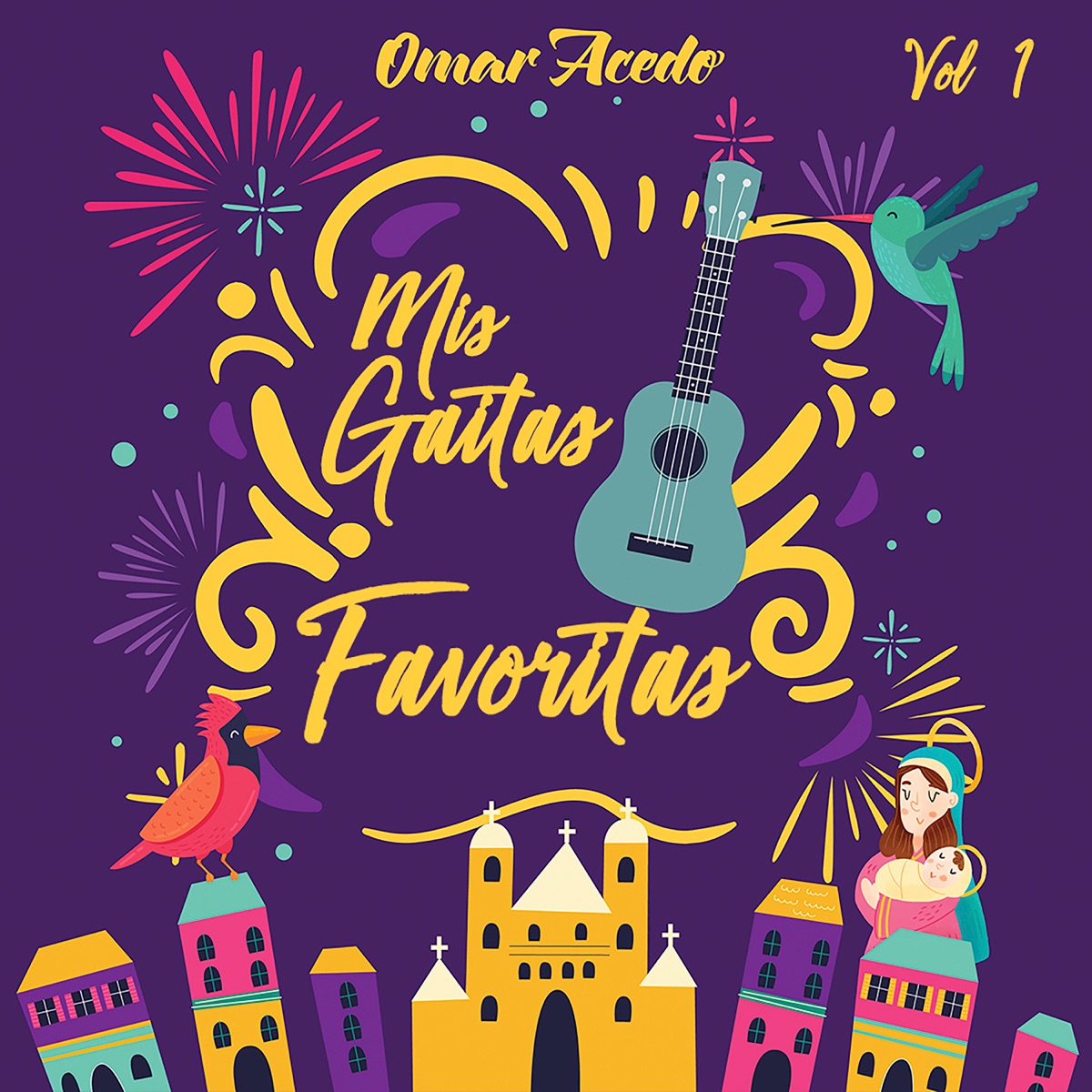 Mis Gaitas Favoritas by Omar Acedo album cover