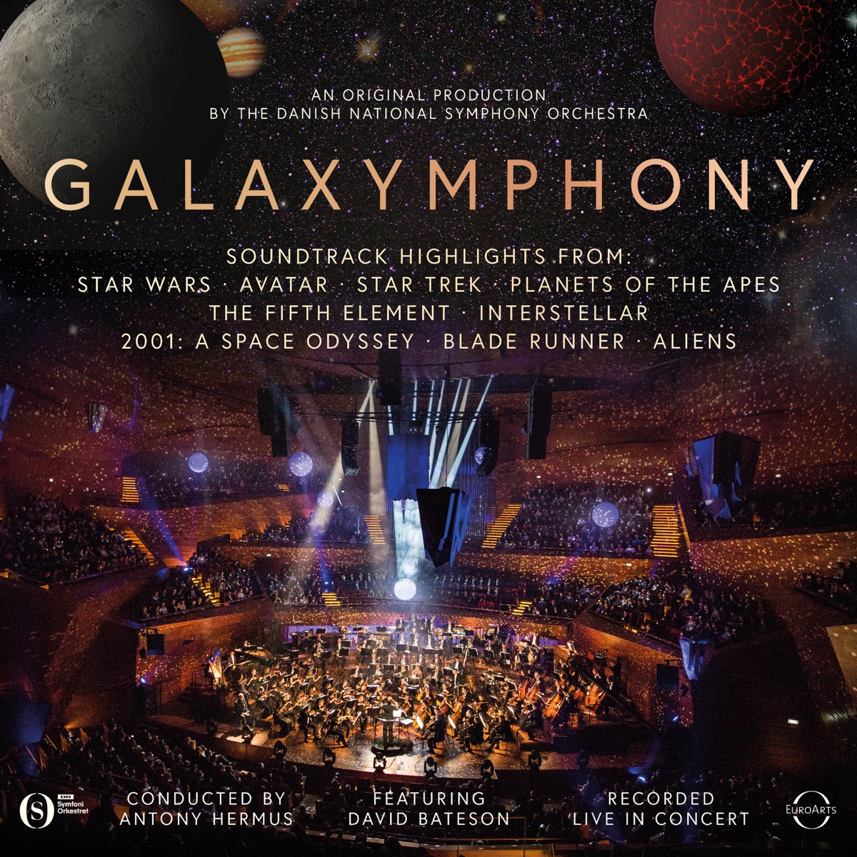 Galaxymphony by Antony Hermus & Danish National Symphony Orchestra album cover