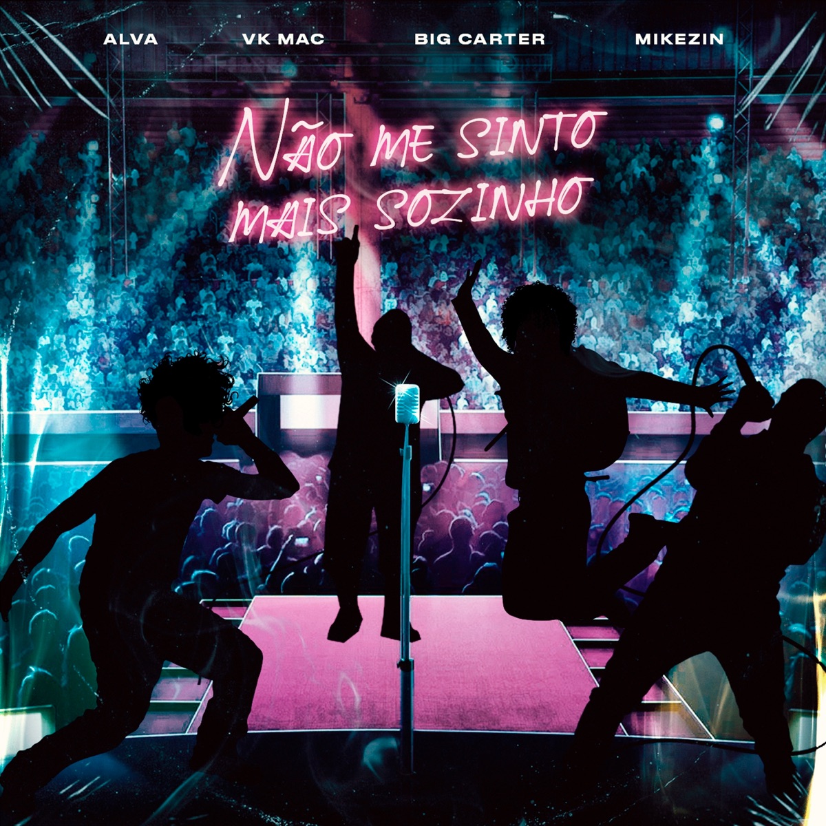 Não me sinto mais sozinho (feat. Alva, Aldeia Records & Greezy) - Single by Mikezin, Big Carter & Vk Mac album cover