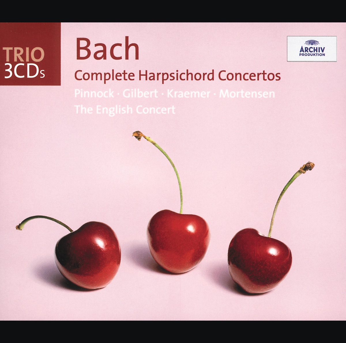 Bach: Complete Harpsichord Concertos by The English Concert, Kenneth Gilbert & Trevor Pinnock album cover