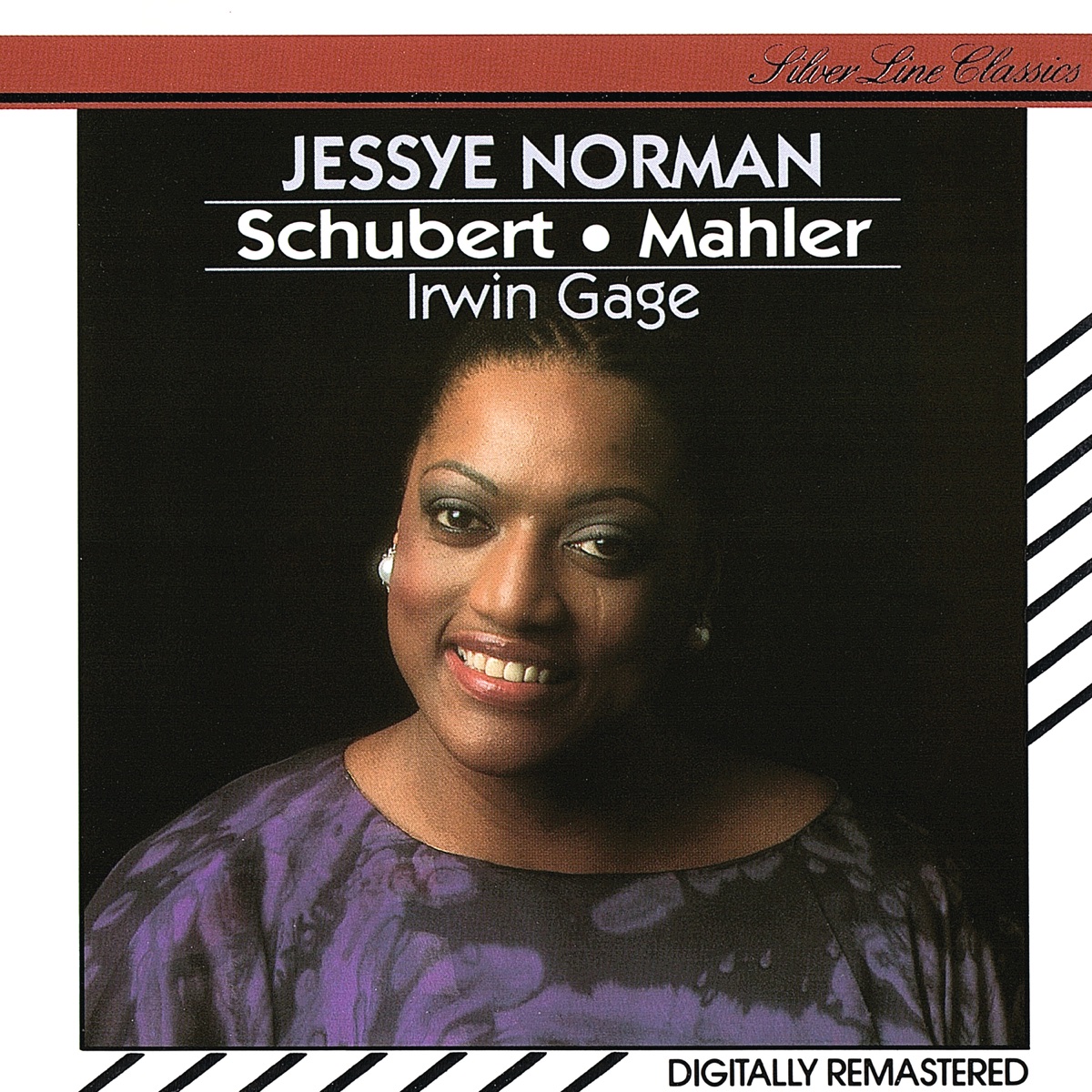 Mahler: Songs from Des Knaben Wunderhorn & Rückert-Lieder / Schubert: Lieder by Jessye Norman & Irwin Gage album cover