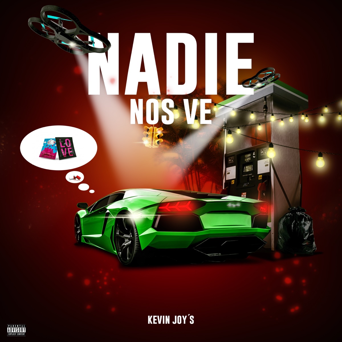 Nadie Nos Ve (feat. Kevin Joy’s) - Single by Moi Music album cover
