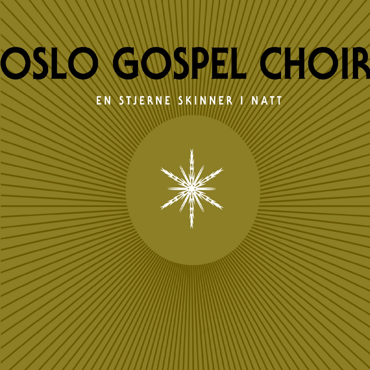 En stjerne skinner i natt by Oslo Gospel Choir album cover