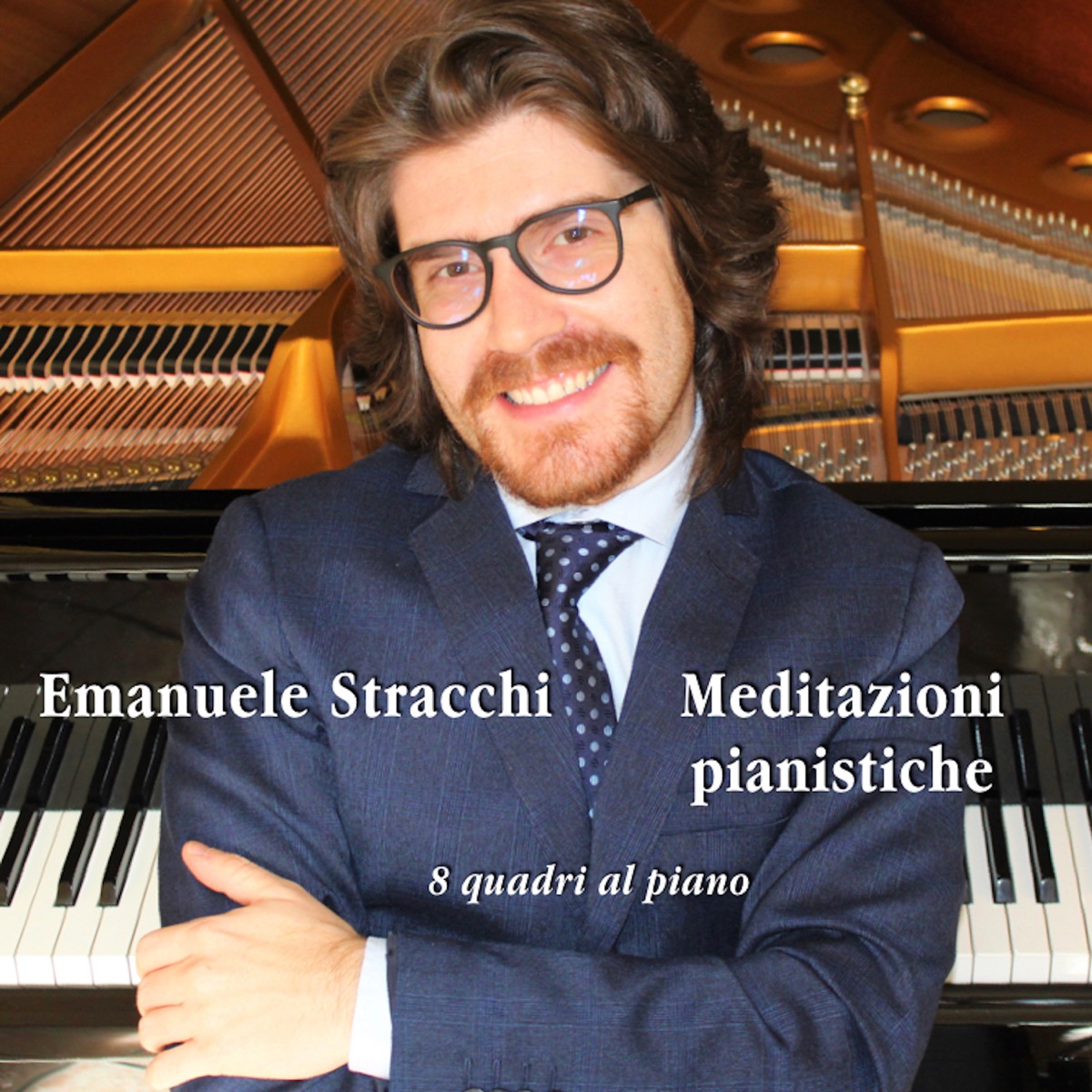 Meditazioni pianistiche - 8 quadri al piano by Emanuele Stracchi album cover