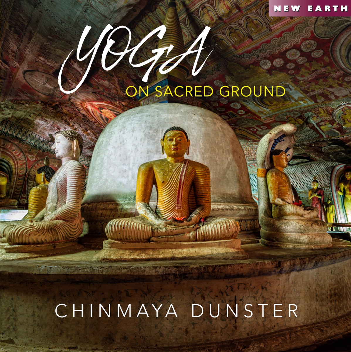 Yoga on Sacred Ground by Chinmaya Dunster album cover