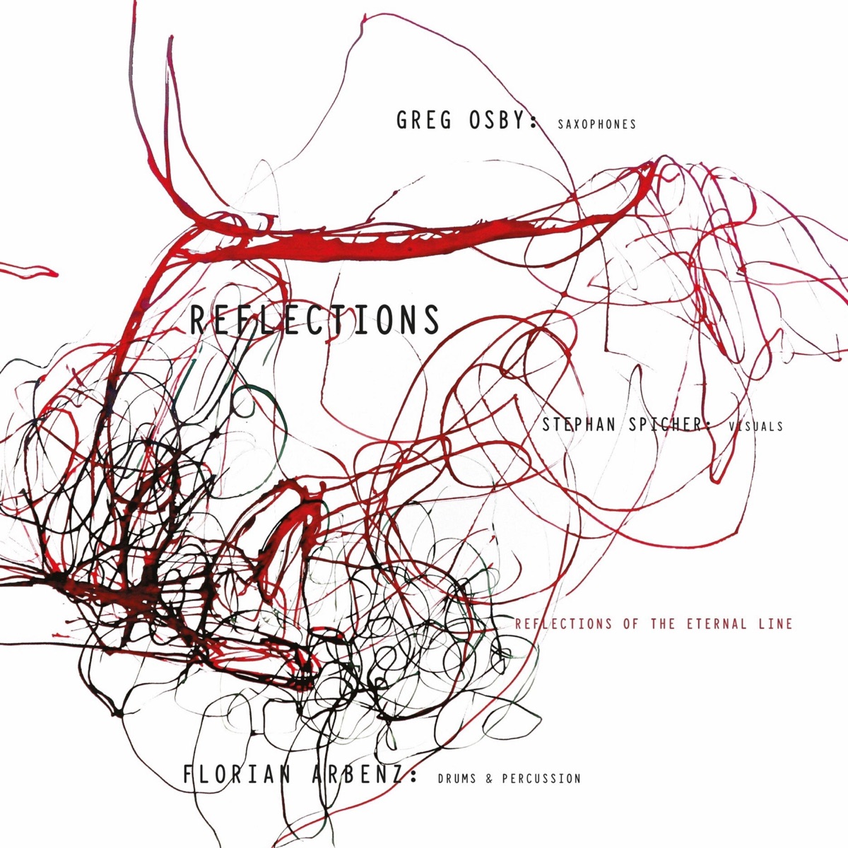 Reflections of the Eternal Line by Florian Arbenz & Greg Osby album cover