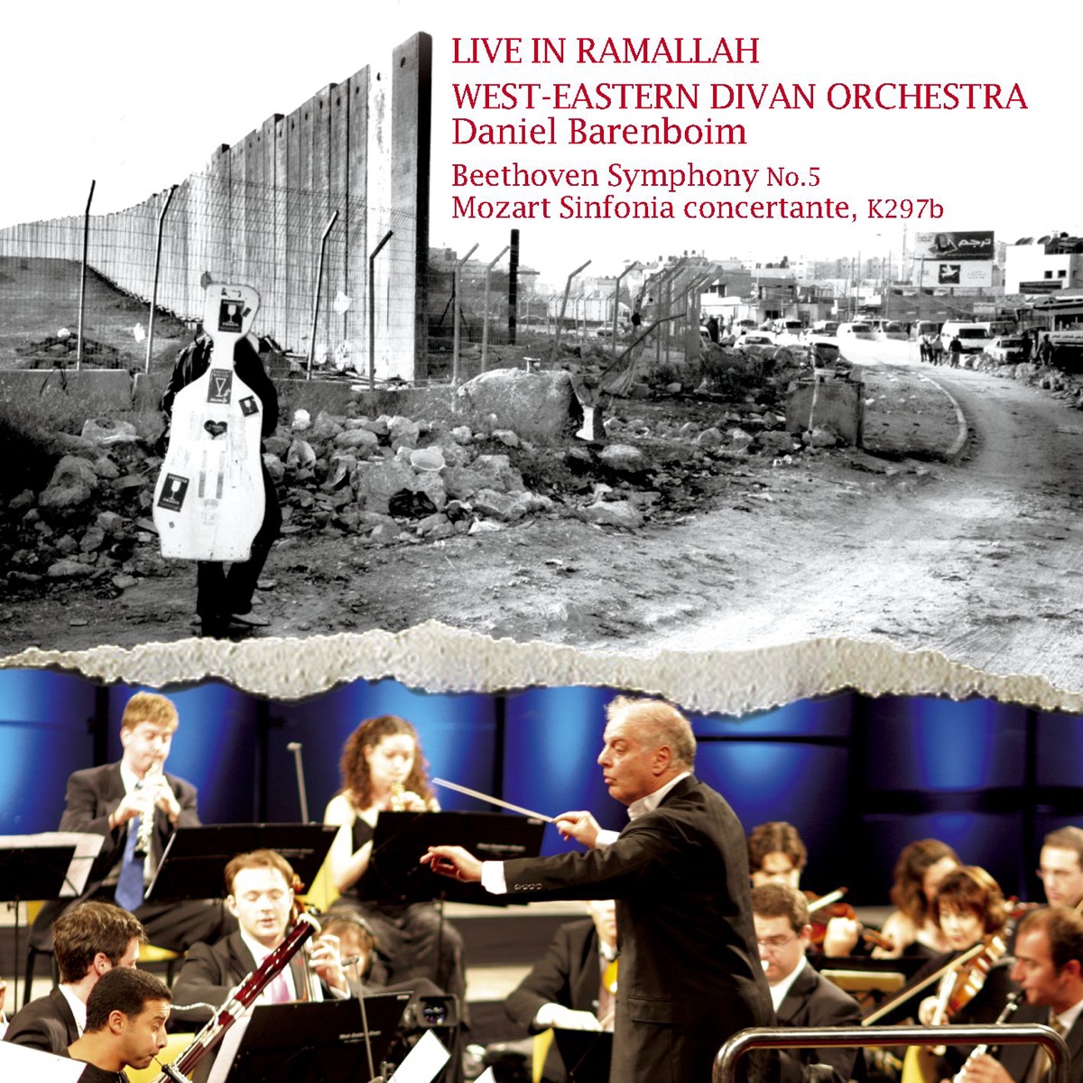 Barenboim - Live in Ramallah by Daniel Barenboim & West-Eastern Divan Orchestra album cover