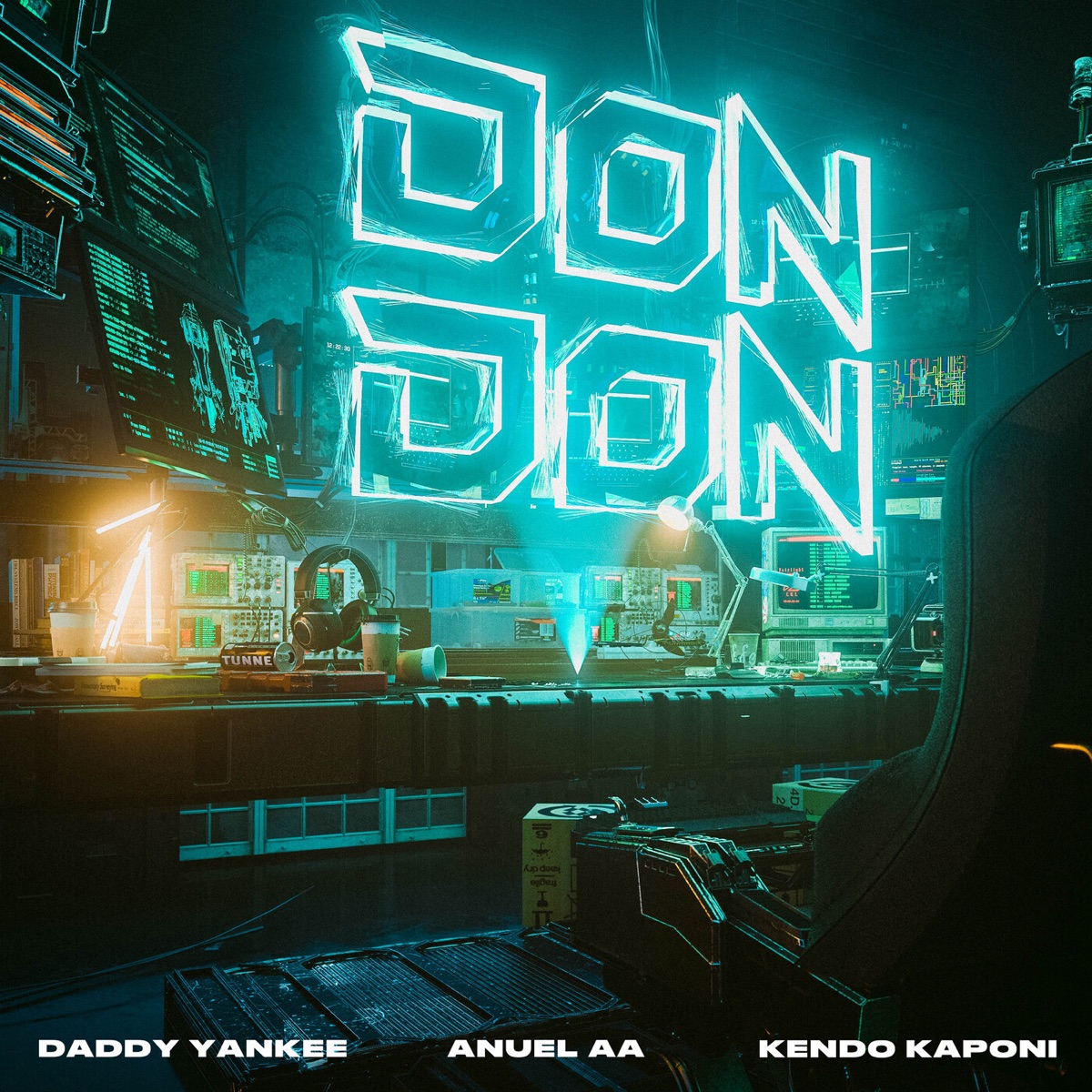 Don Don - Single by Daddy Yankee, Anuel AA & Kendo Kaponi album cover