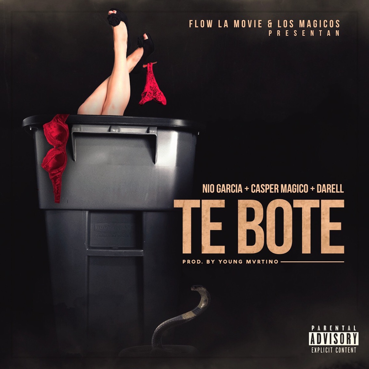 Te Boté - Single by Nio García, Darell & Casper Mágico album cover