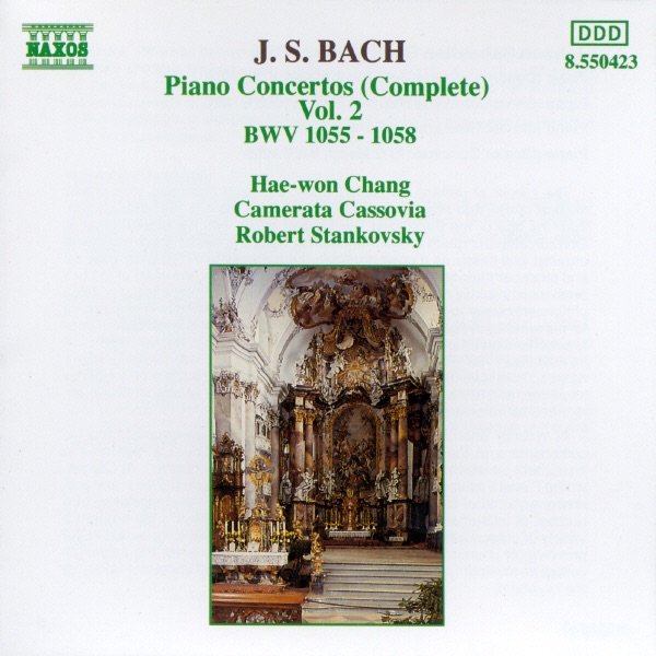 Bach: Complete Piano Concertos Vol. 2 by Camerata Cassovia, Hae Won Chang & Robert Stankovsky album cover