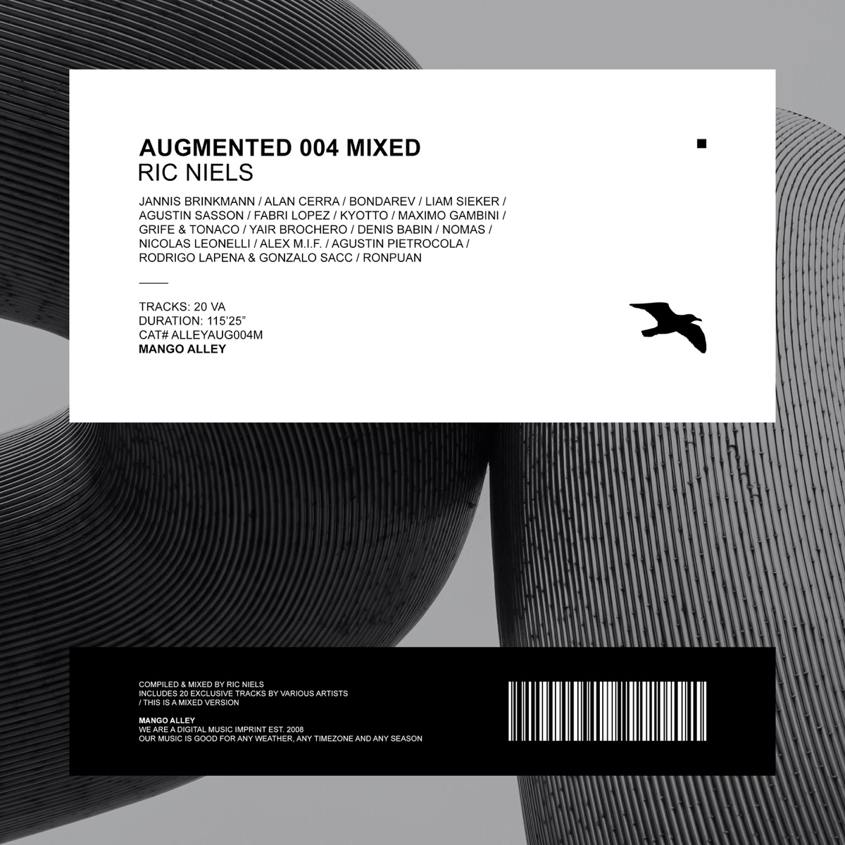 Augmented 004 / Ric Niels (DJ Mix) by Ric Niels & Mango Alley album cover