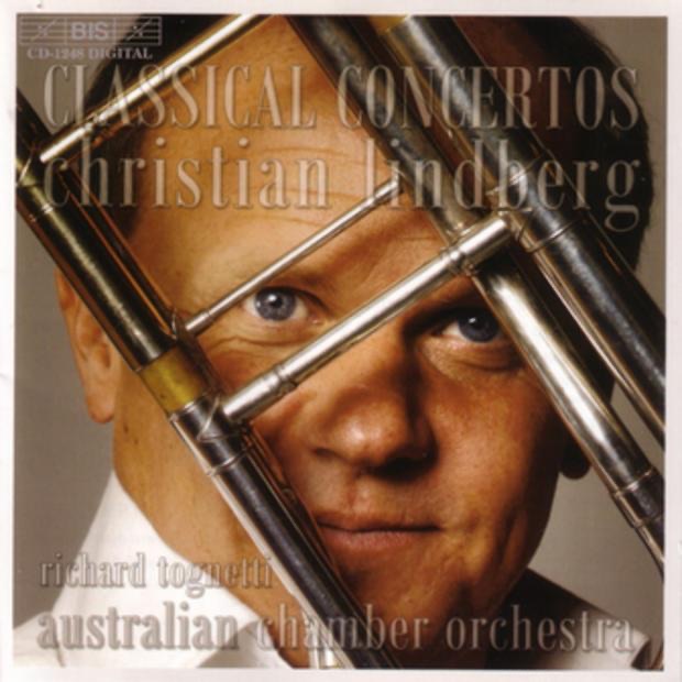 Classical Trombone Concertos by Australian Chamber Orchestra, Christian Lindberg, Richard Tognetti & Swedish Chamber Orchestra album cover