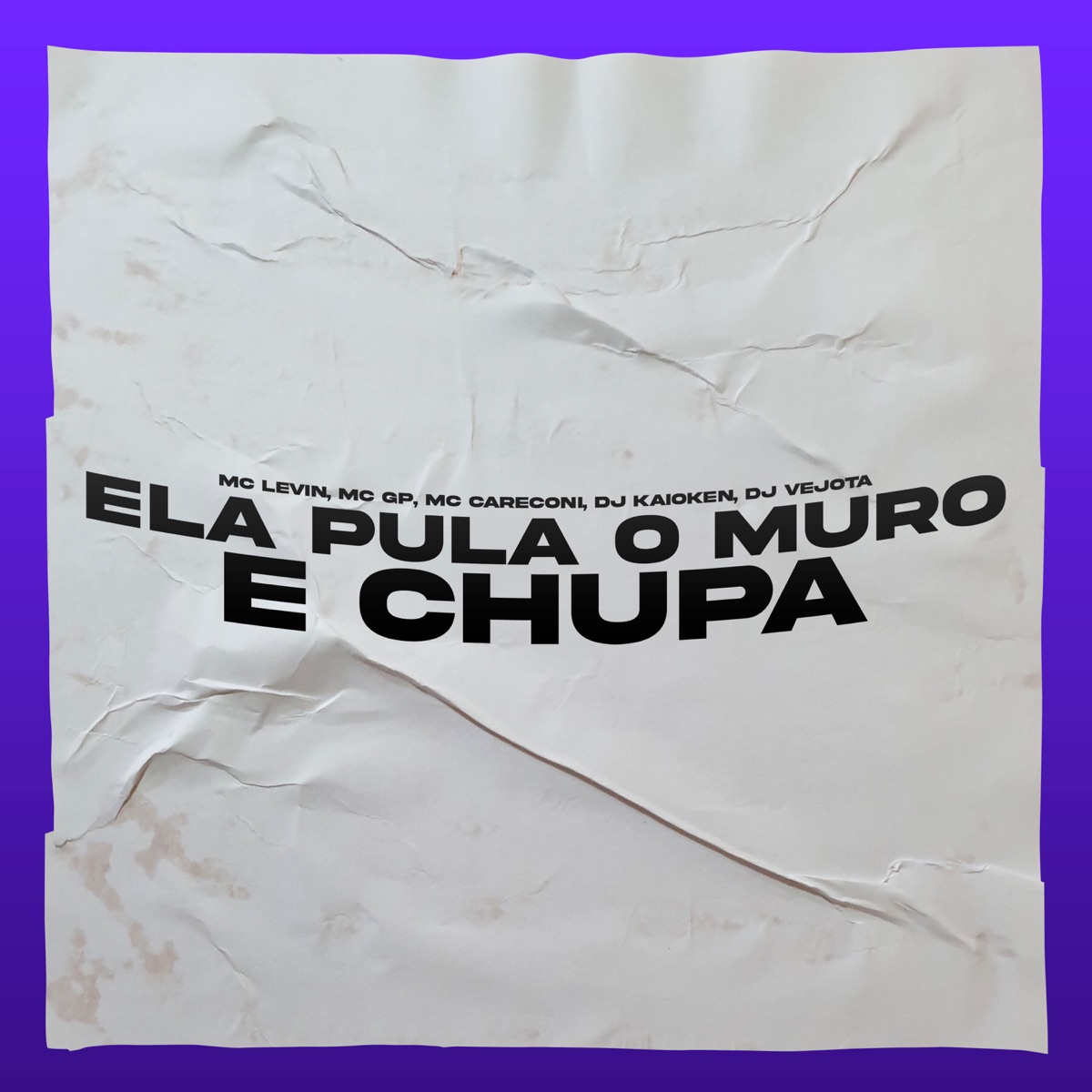 Ela Pula o Muro e Chupa - Single by MC Careconi, MC GP, MC Levin, DJ Kaioken & DJ Vejota album cover