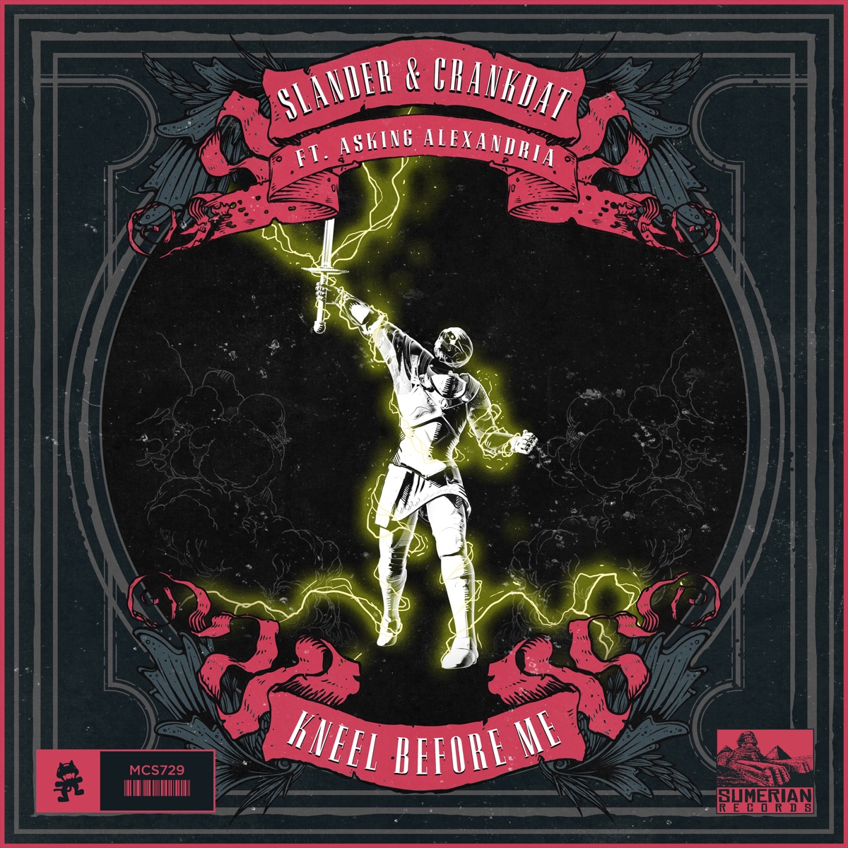 Kneel Before Me (feat. Asking Alexandria) - Single by SLANDER & Crankdat album cover