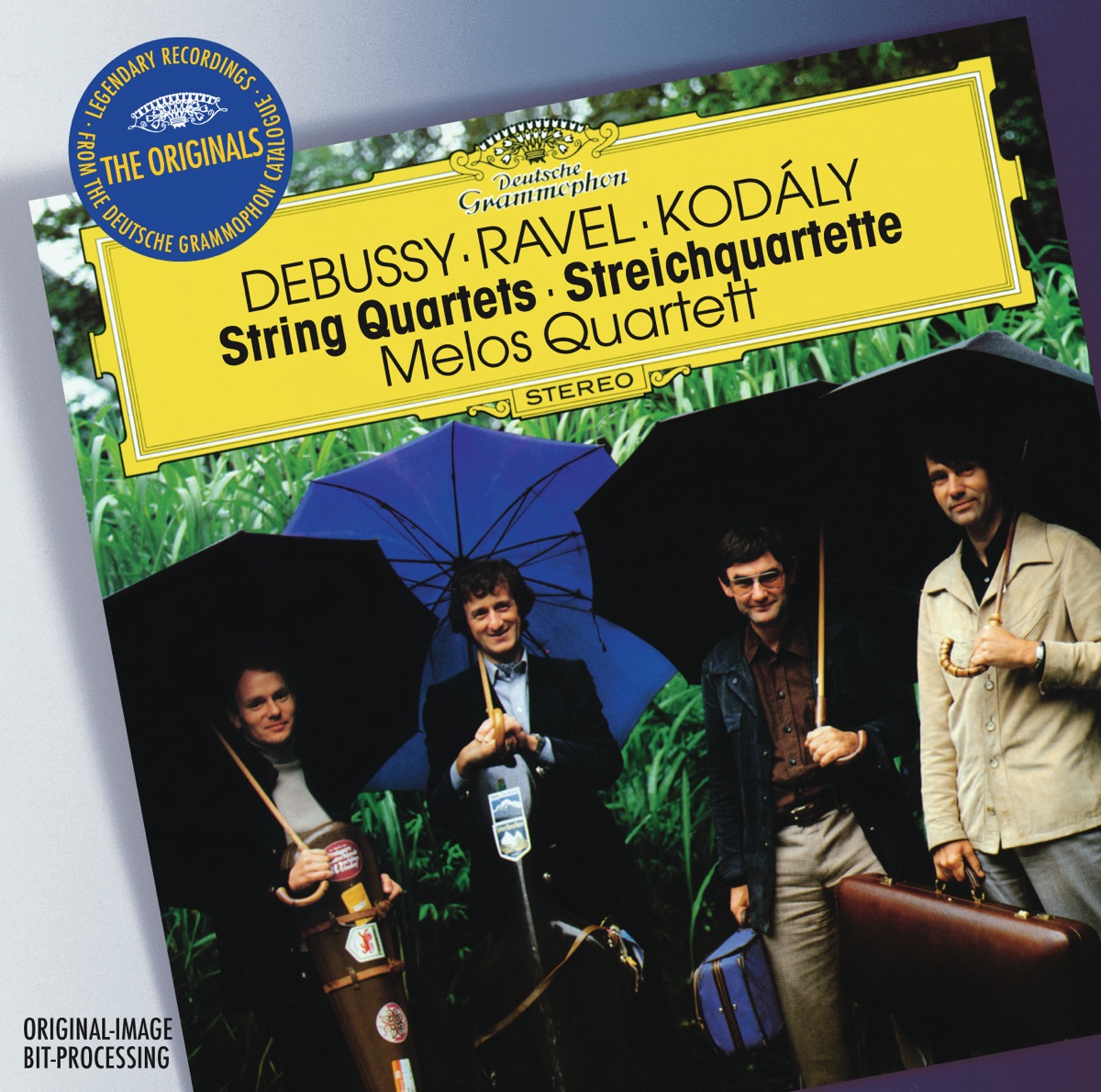 Debussy, Ravel & Kodály: String Quartets by Melos Quartett album cover