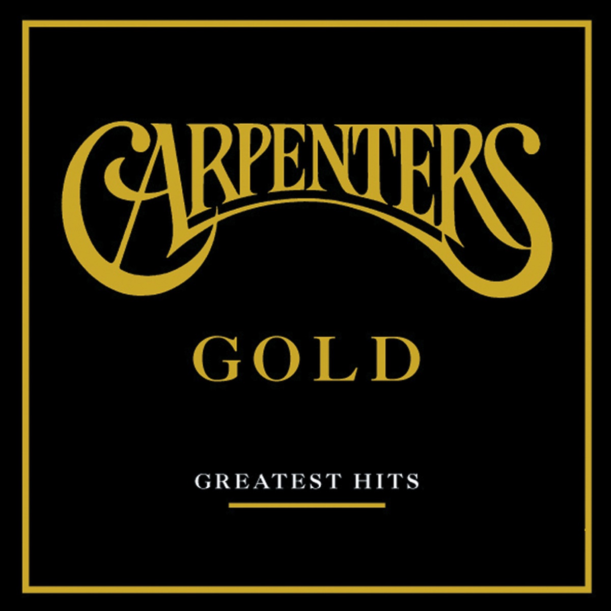Gold: Greatest Hits by Carpenters album cover