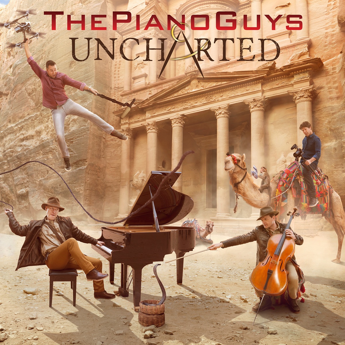 Uncharted by The Piano Guys album cover