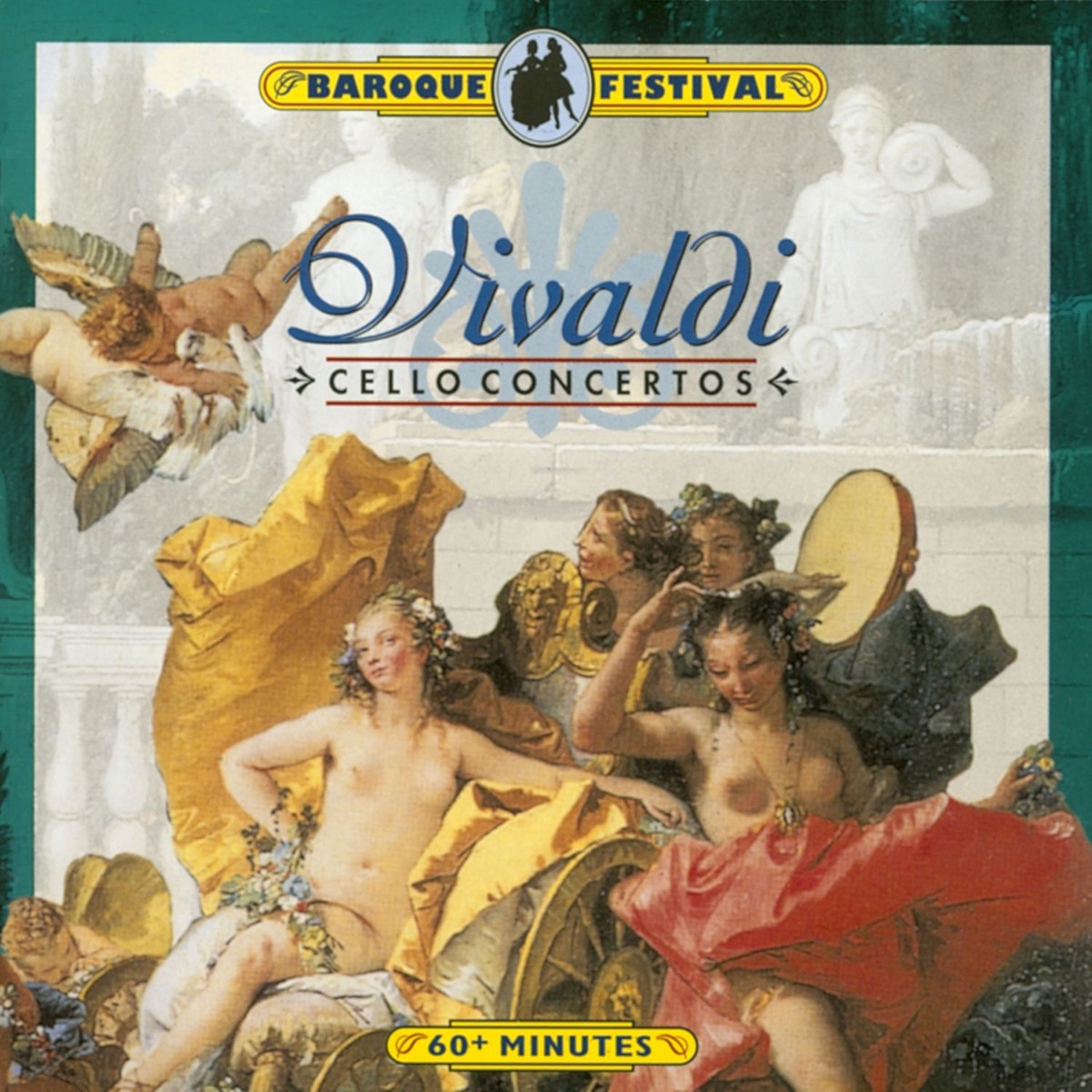 Vivaldi: Cello Concertos by Antonio Vivaldi, Slovak Chamber Orchestra, Juraj Alexander & Josef Podhoransky album cover