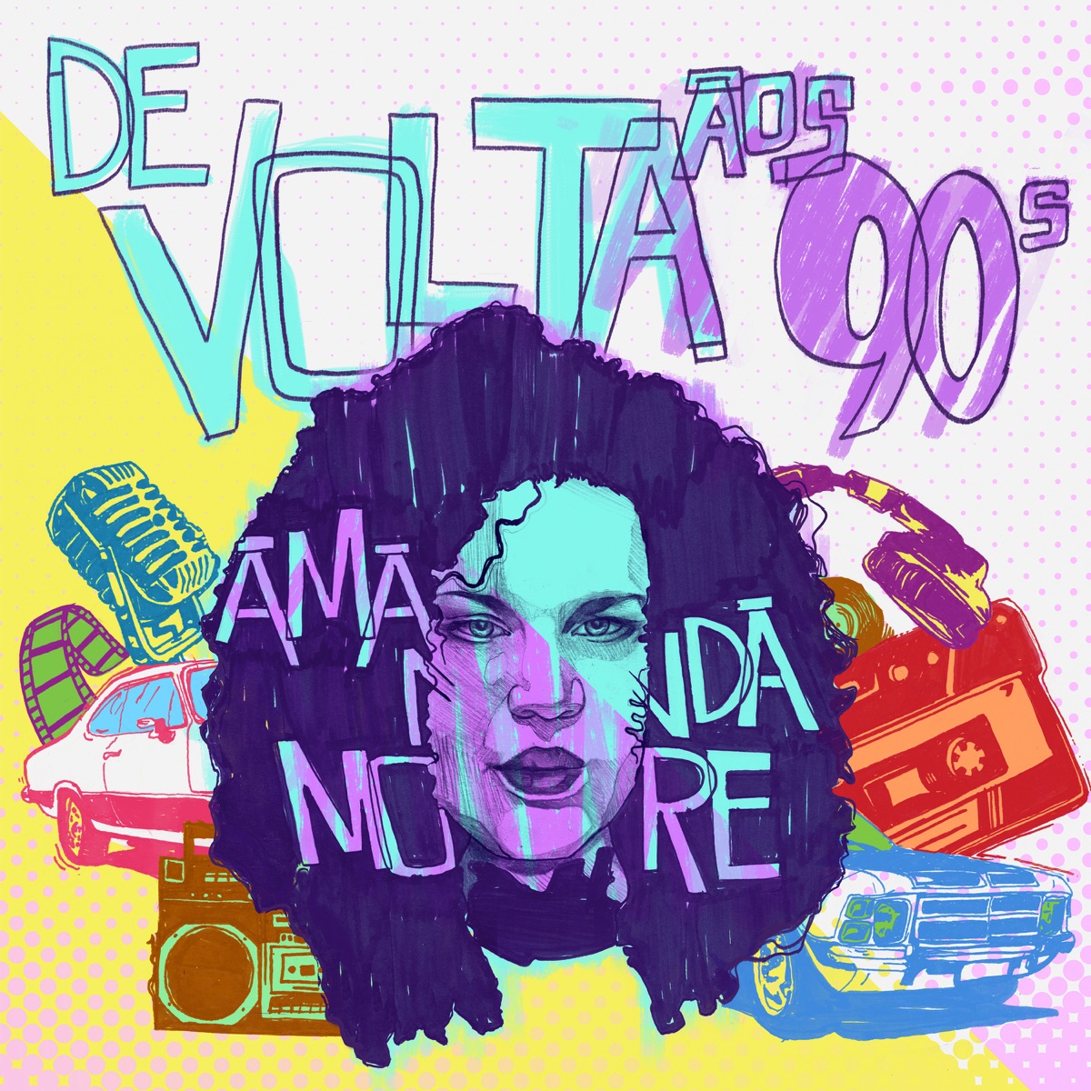 De Volta aos 90'S - EP by Amanda More album cover