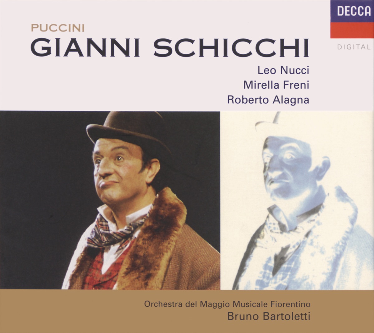 Puccini: Gianni Schicchi by Leo Nucci, Mirella Freni, Roberto Alagna, Coro Di Voci Bianchi "Guido Monaco" Di Prato, Coro del Maggio Musicale Fiorentino, Orchestra del Maggio Musicale Fiorentino & Bruno Bartoletti album cover