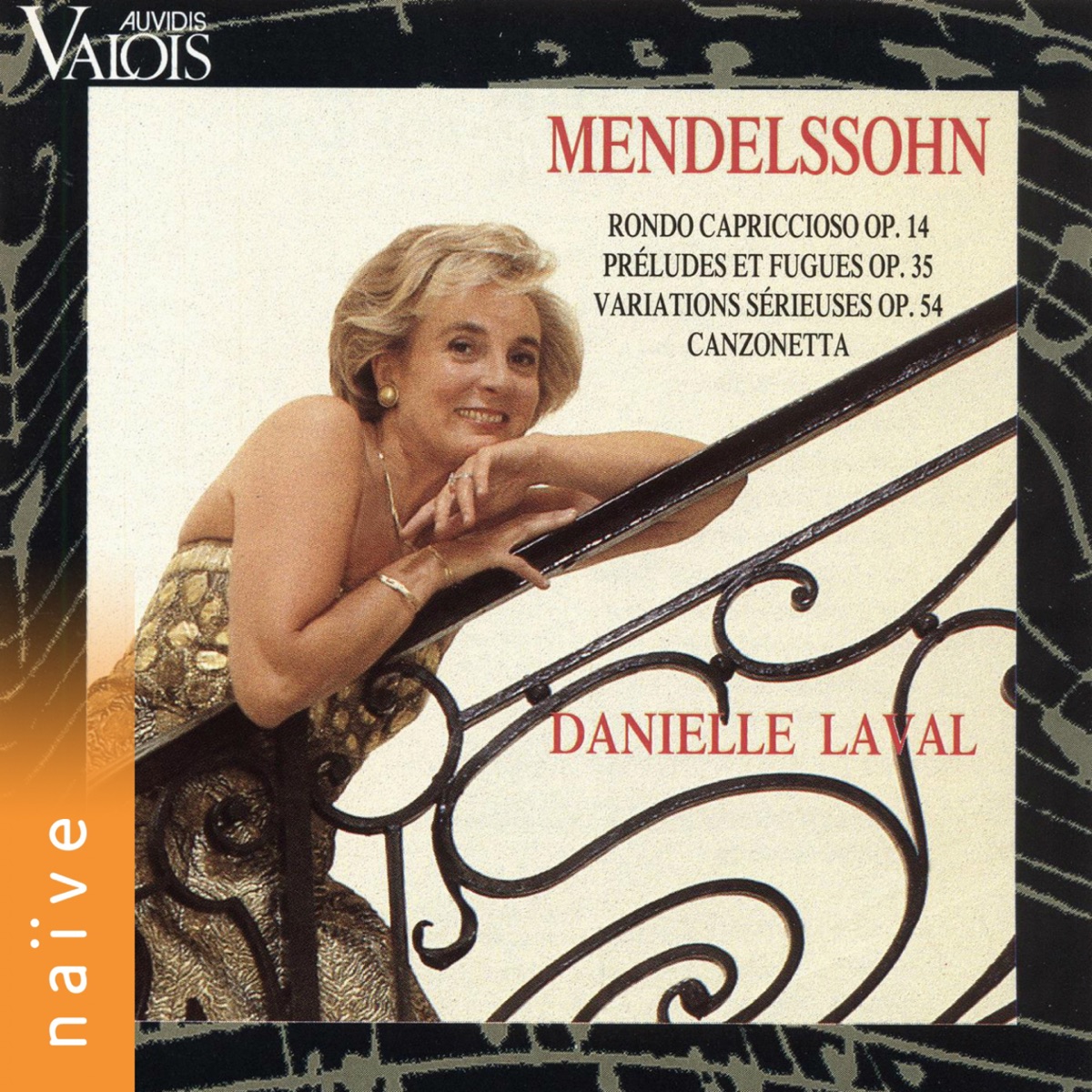 Mendelssohn: Rondo Capriccioso, Préludes et fugues, Variations sérieuses et Canzonetta by Danielle Laval album cover