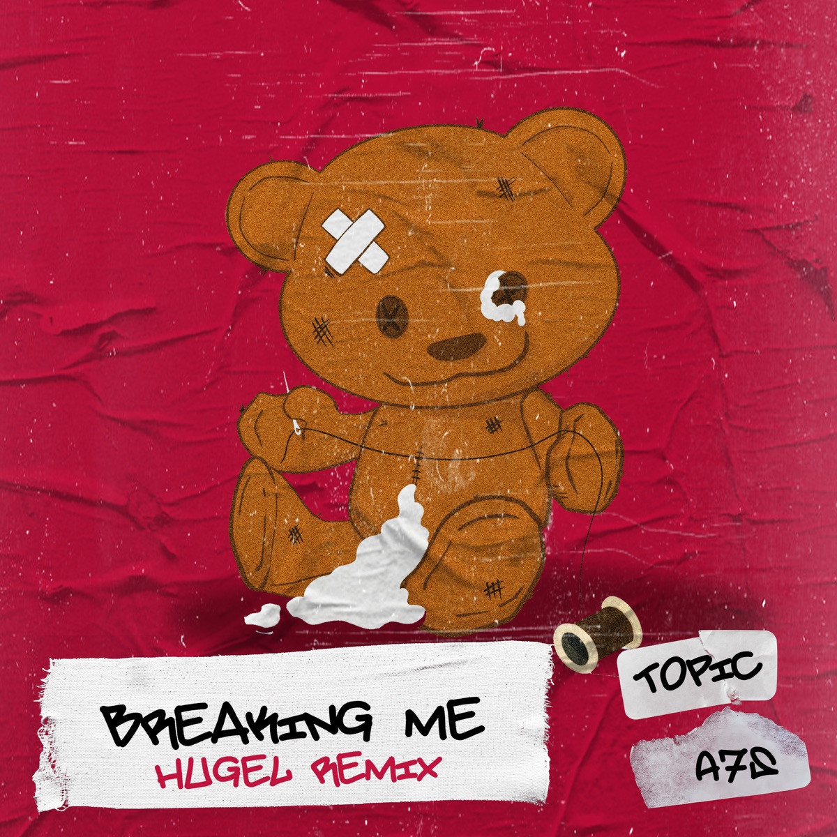 Breaking Me (HUGEL Remix) - Single by Topic & A7S album cover
