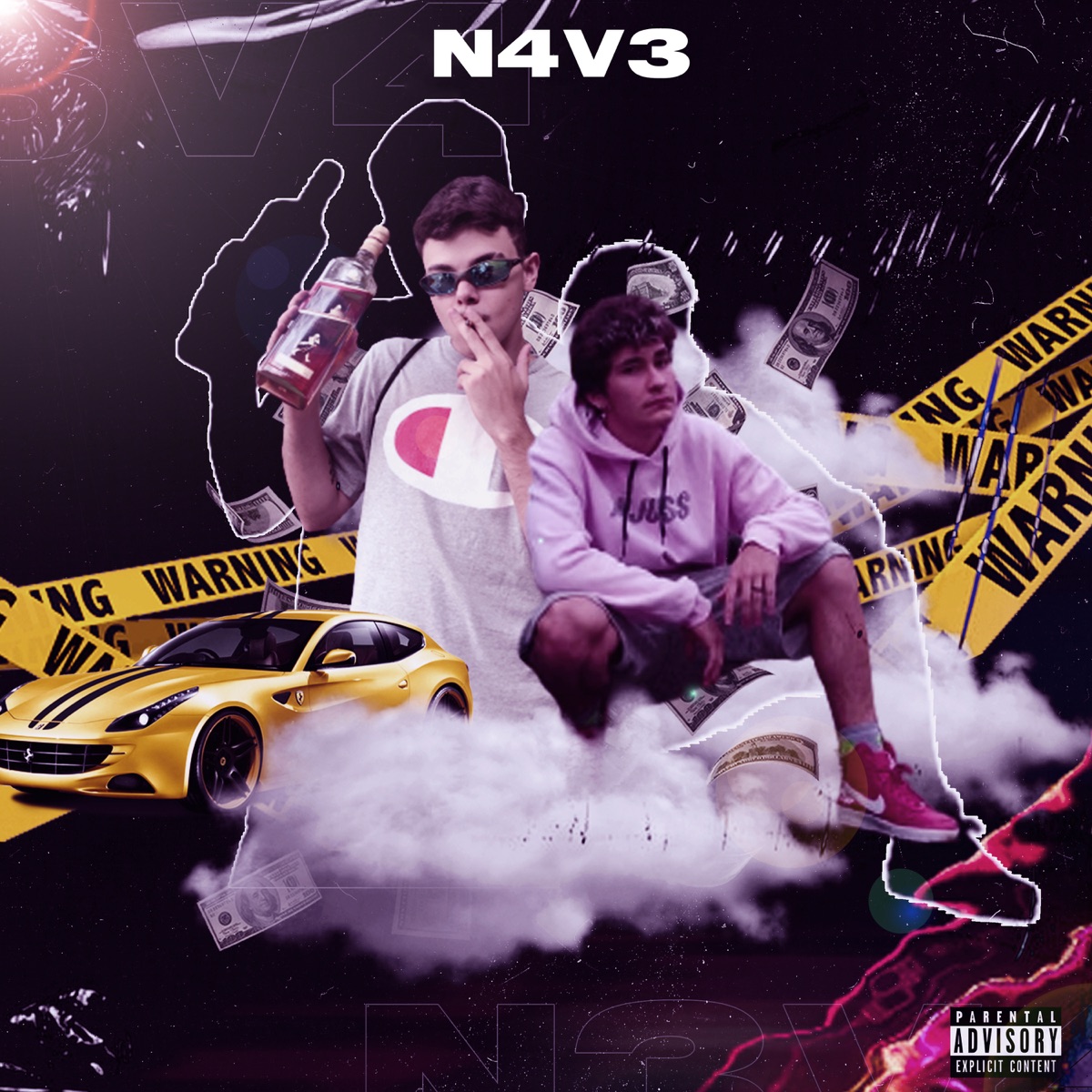 N4V3 (feat. Green Icy) - Single by Yoshiaki album cover
