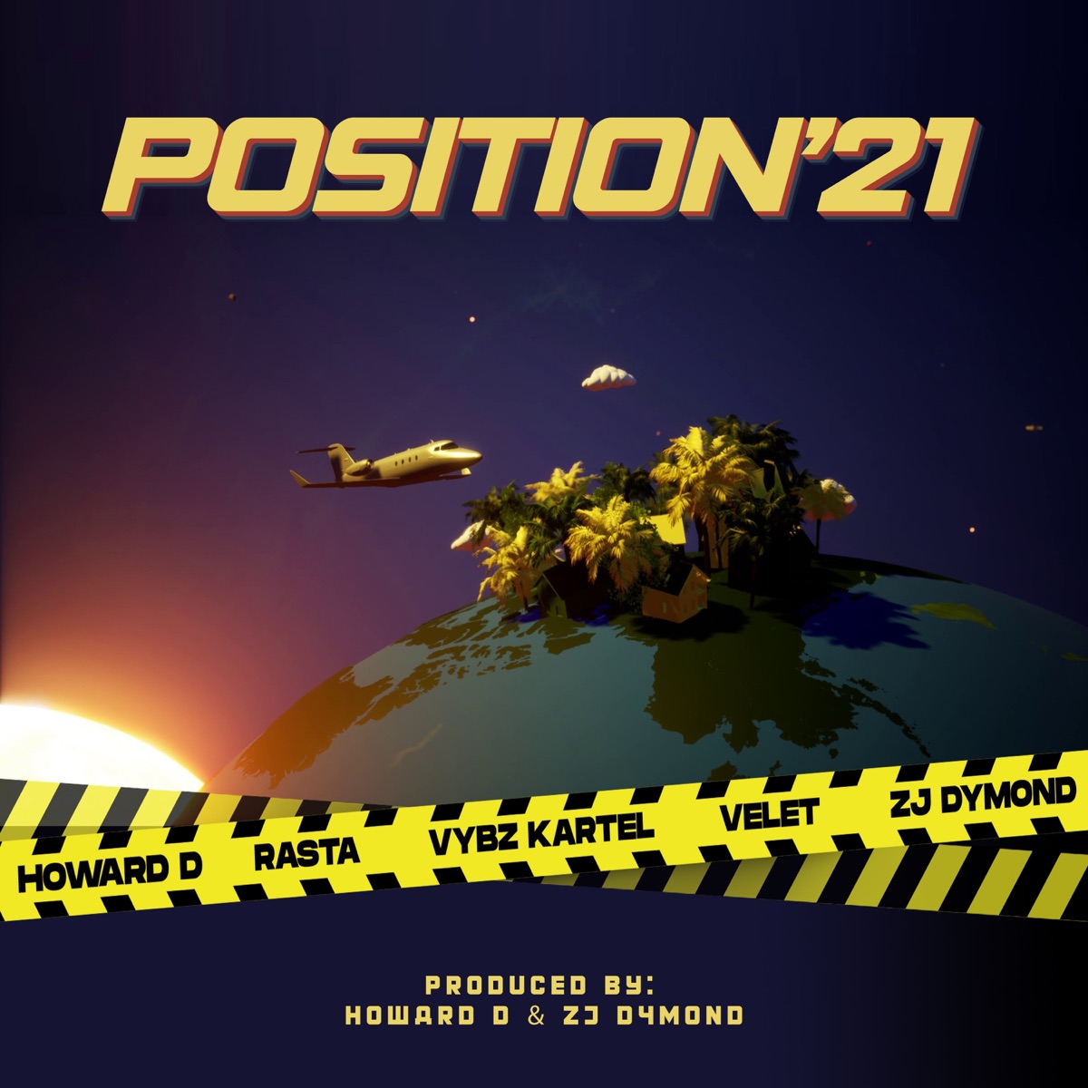 Position '21 - Single by Vybz Kartel, Velet & Rasta album cover