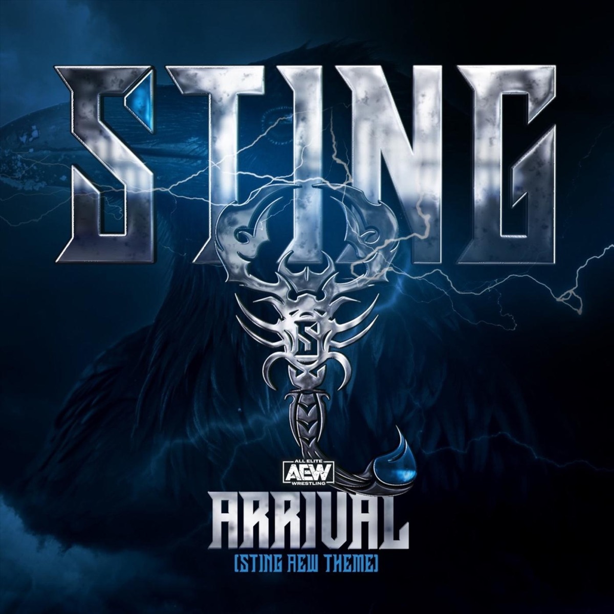 Arrival (Sting A.E.W. Theme) [feat. Mikey Rukus] - Single by All Elite Wrestling album cover