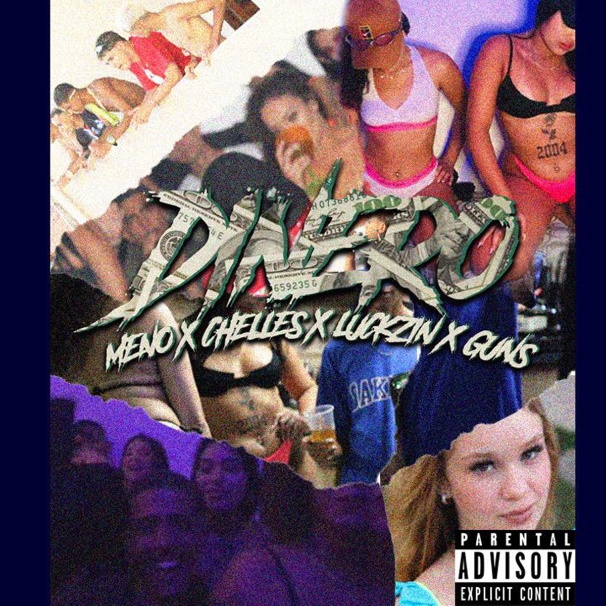Dinero (feat. Chelles, Luckzin & GUNZ) - Single by MC Meno album cover