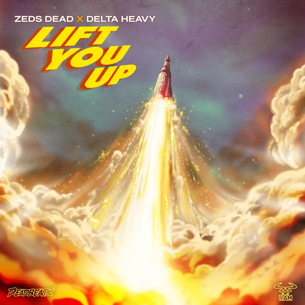 Lift You Up - Single by Zeds Dead & Delta Heavy album cover