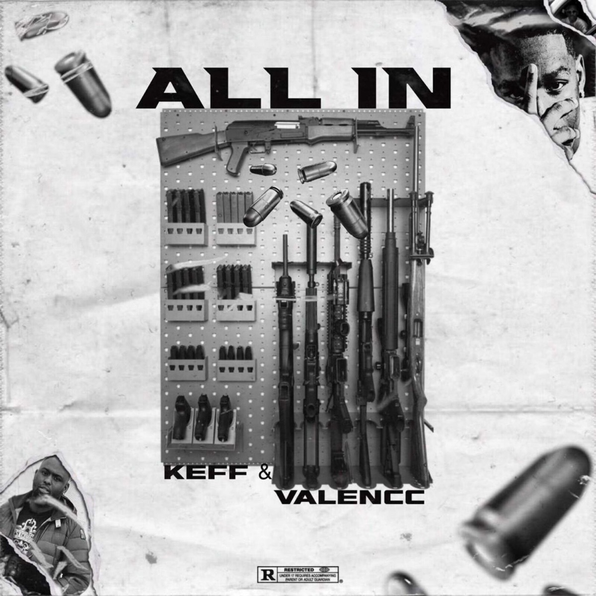 All In - Single by Keff & Valencc album cover
