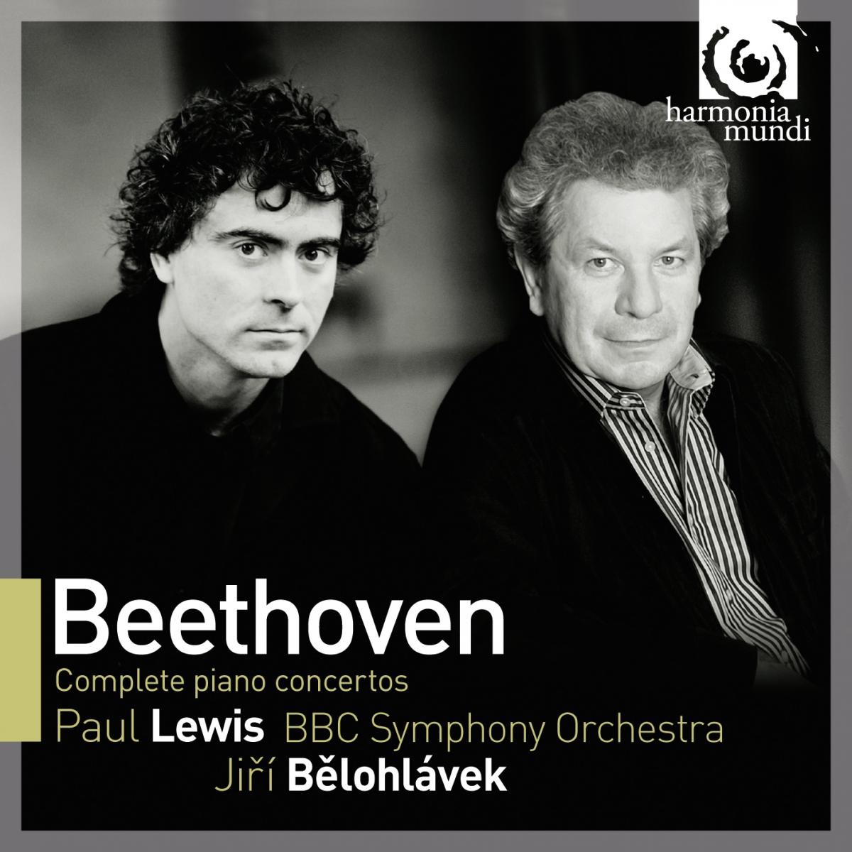 Beethoven: Complete Piano Concertos by Paul Lewis, BBC Symphony Orchestra & Jiří Bělohlávek album cover