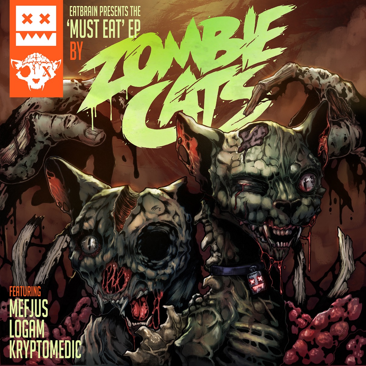 Must Eat EP - EP by Zombie Cats album cover