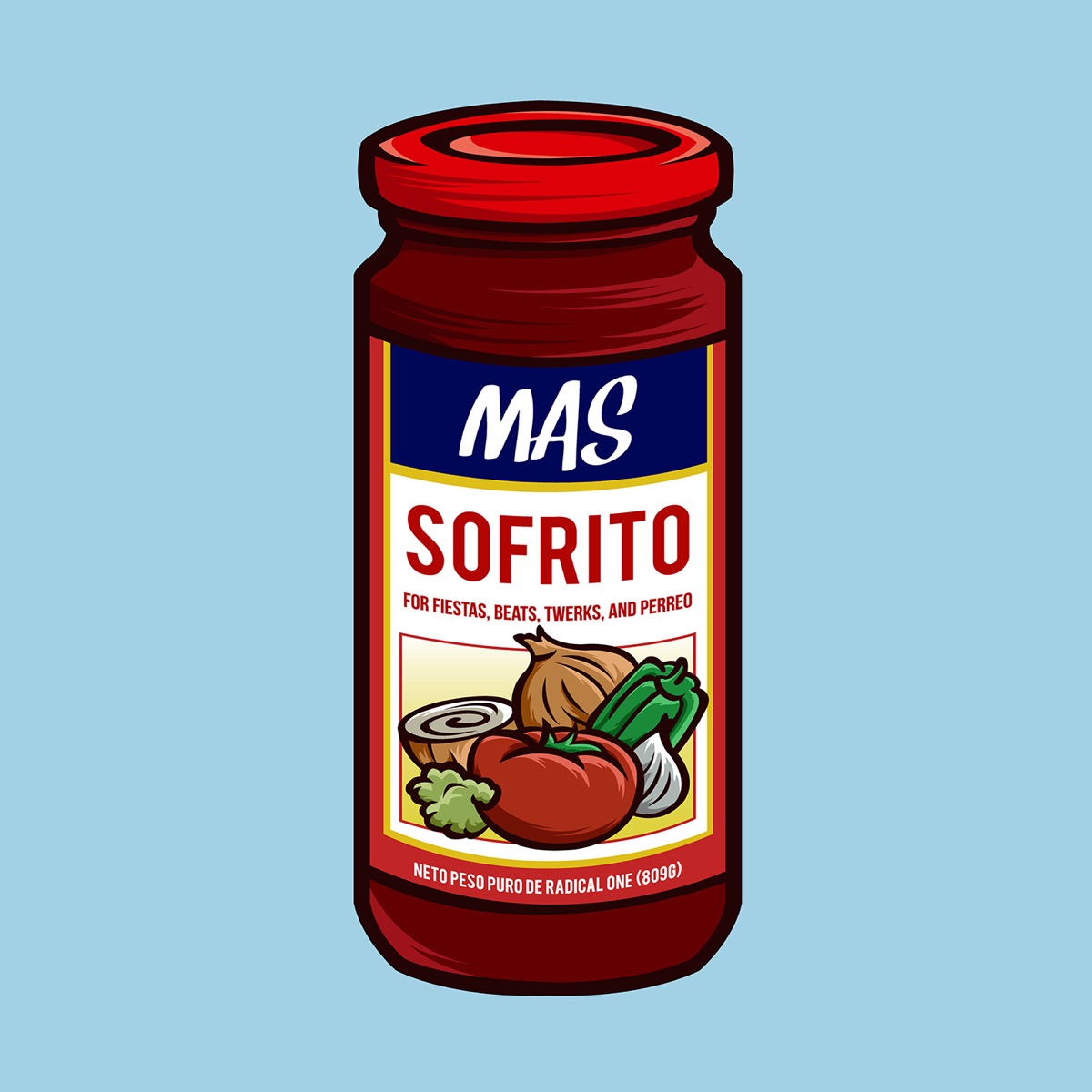 Mas Sofrito - EP by Radical One album cover