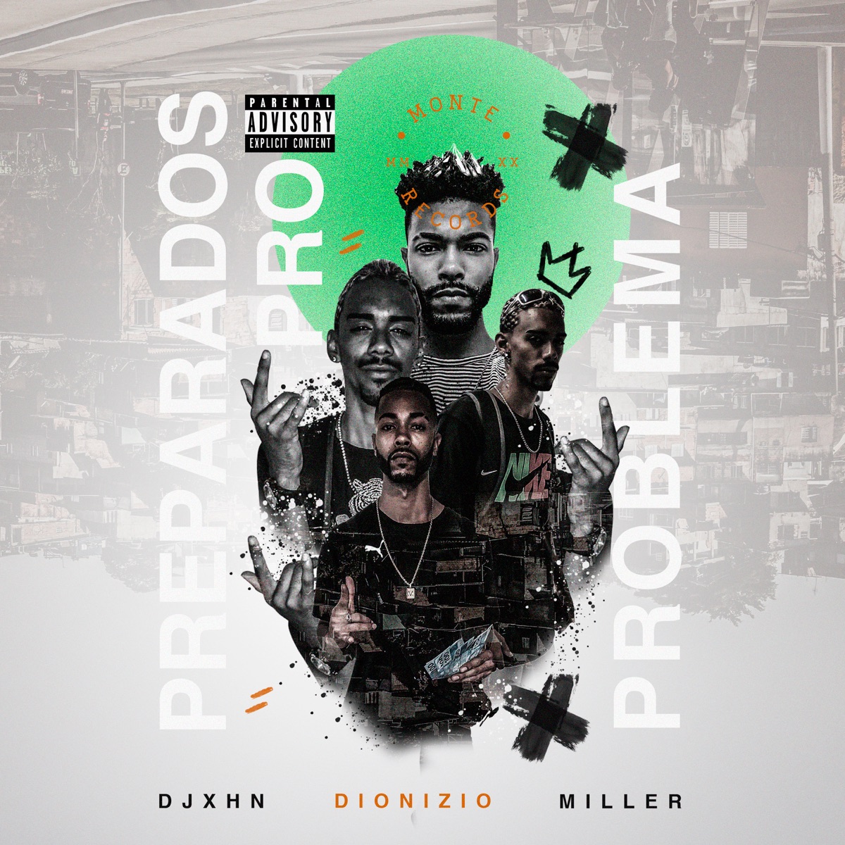 Preparados pro Problema (feat. miill3r) - Single by Djxhn album cover