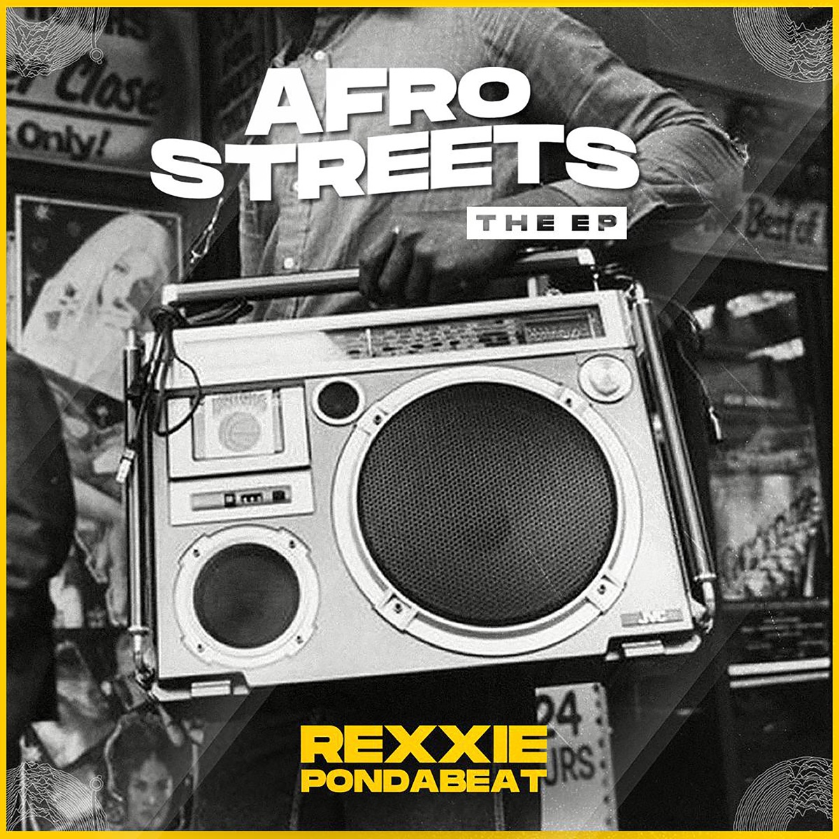 Afro Streets by Rexxie album cover