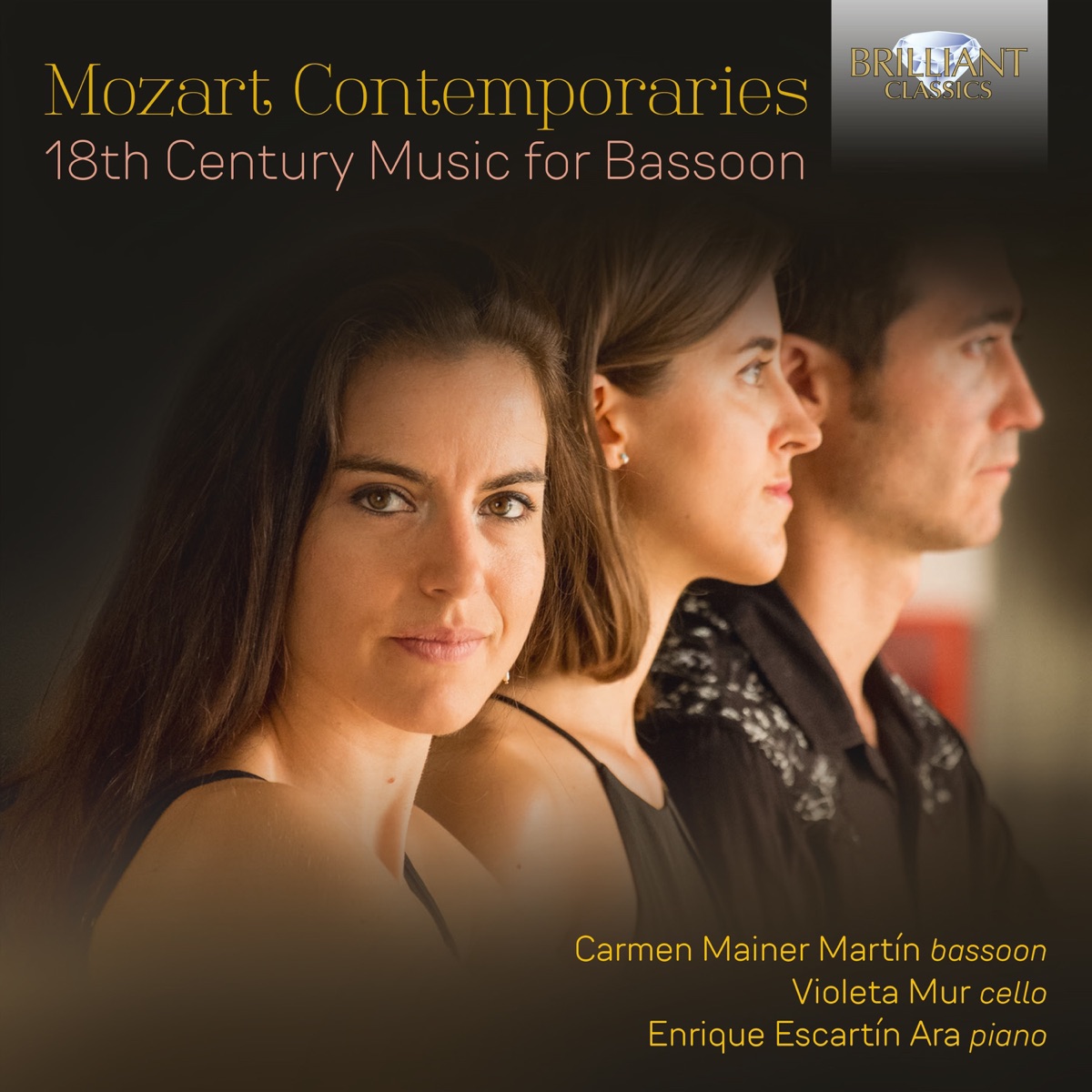 Mozart Contemporaries: 18Th Century Music for Bassoon by Carmen Mainer Martín, Enrique Escartín Ara & Violeta Mur album cover