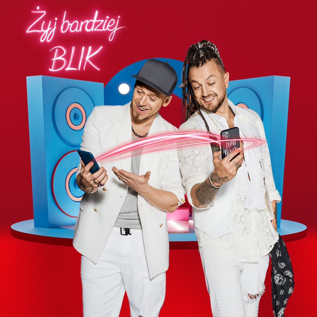 Żyj Bardziej - Single by Blik, Baron & Tomson album cover