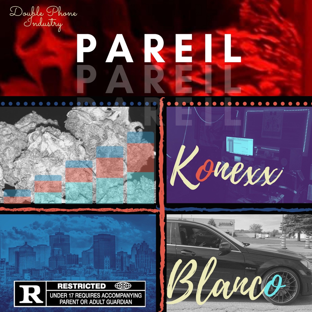 Pareil (feat. Blanco) - Single by Konexx album cover