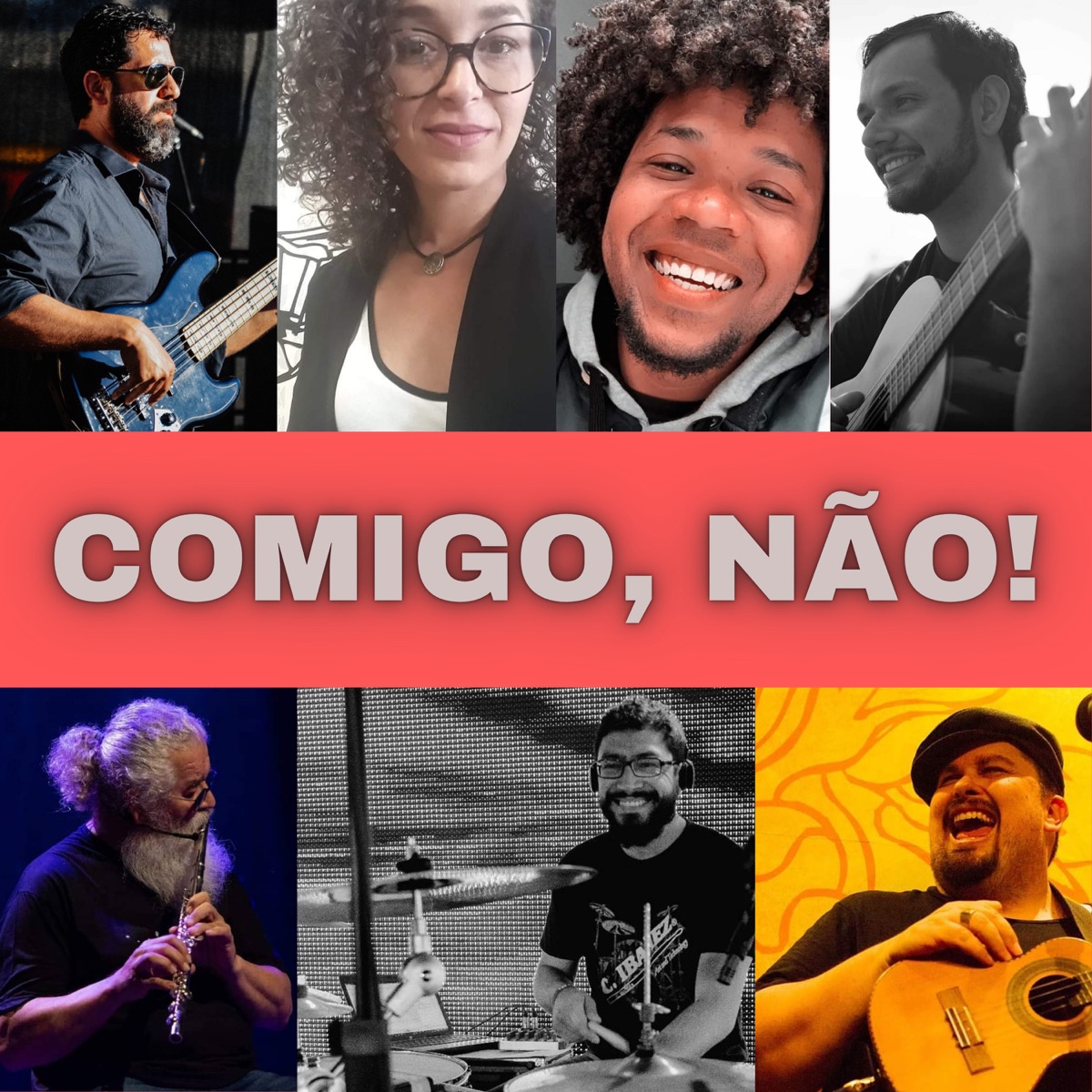 Comigo, Não! (feat. Leonards, Tayná Cabral, Miguel Tejera, Matheus Alves, Luis Arnaldo Cabreira, Texo Cabral & Dani Vargas) - Single by Tulio Urach album cover