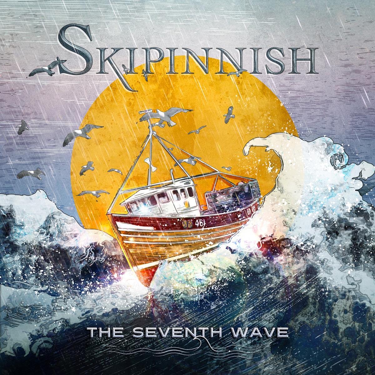 The Seventh Wave by Skipinnish album cover