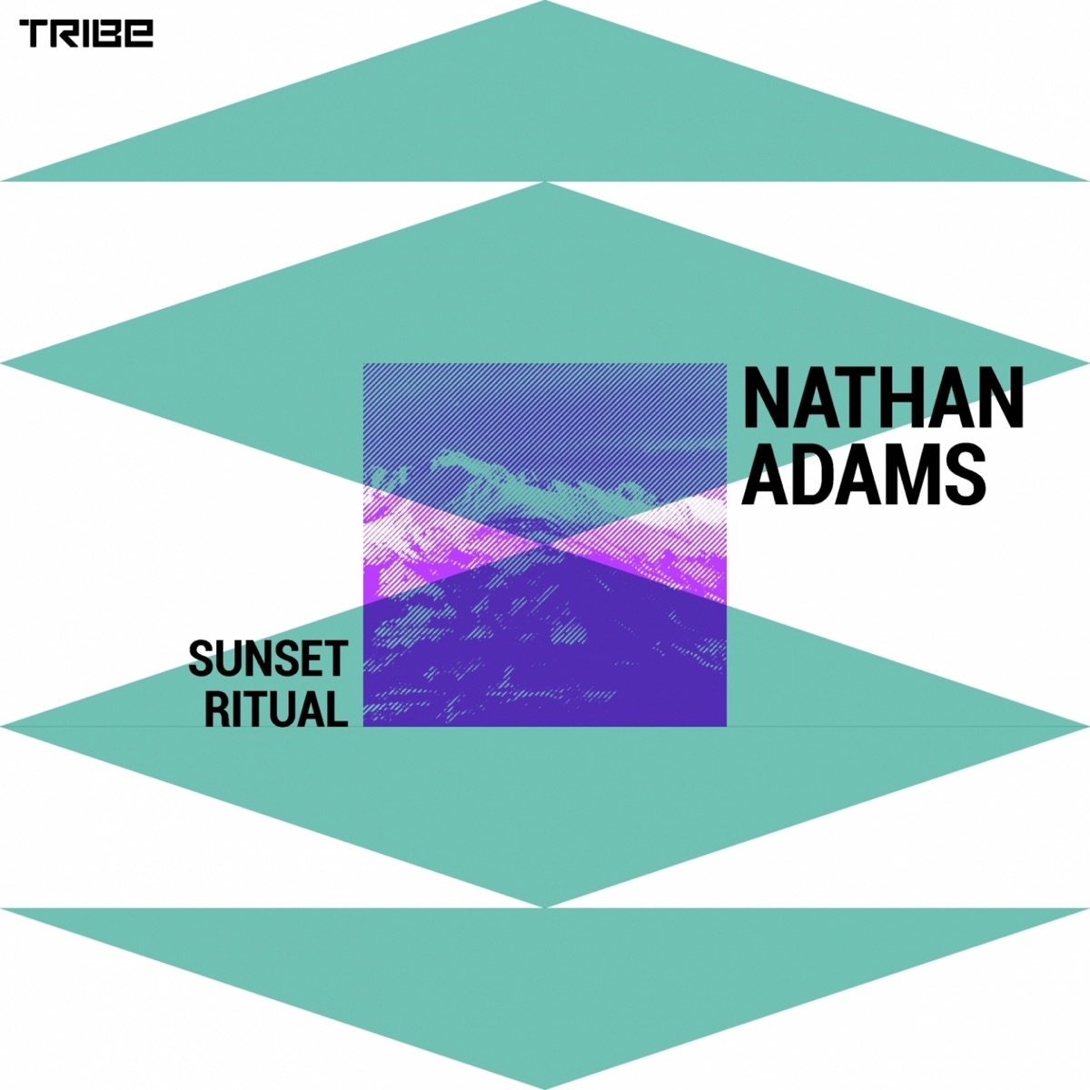 Sunset Ritual (Tribe Vocal) - Single by Nathan Adams album cover