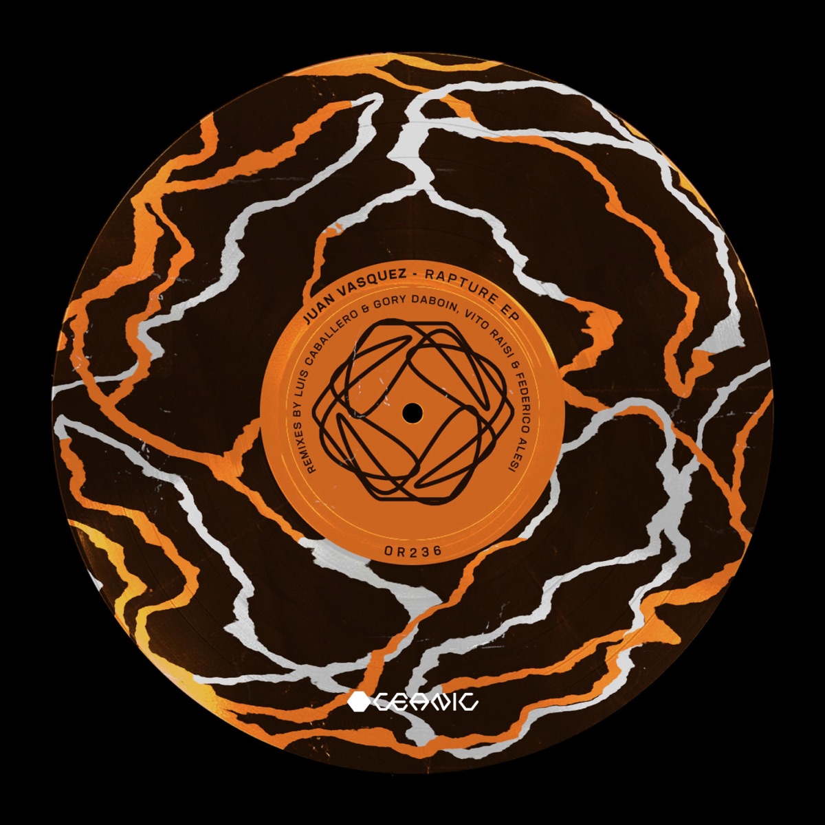 Rapture EP by Juan Vásquez album cover