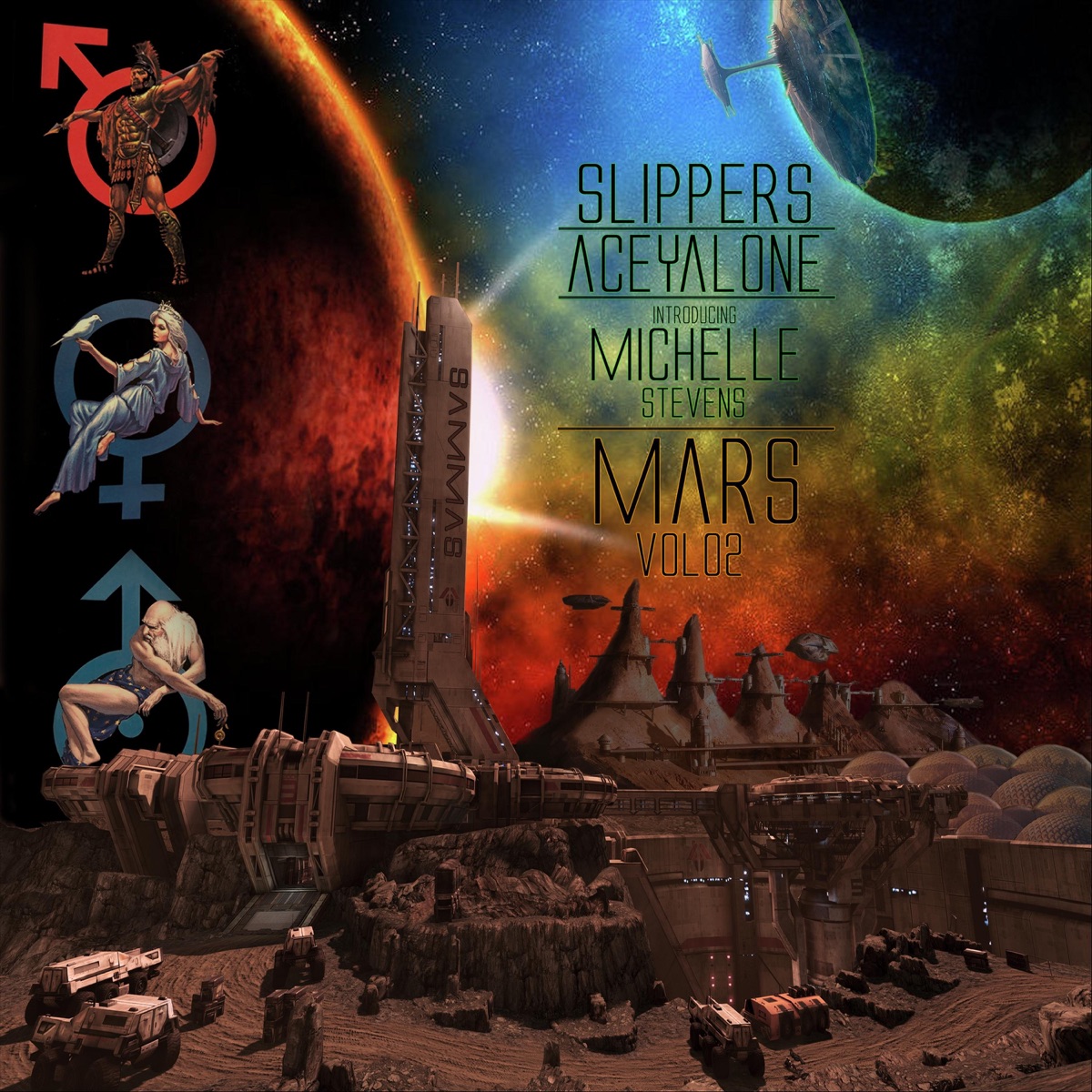 Mars, Vol. 2 by Slippers, Aceyalone & Michelle Stevens album cover